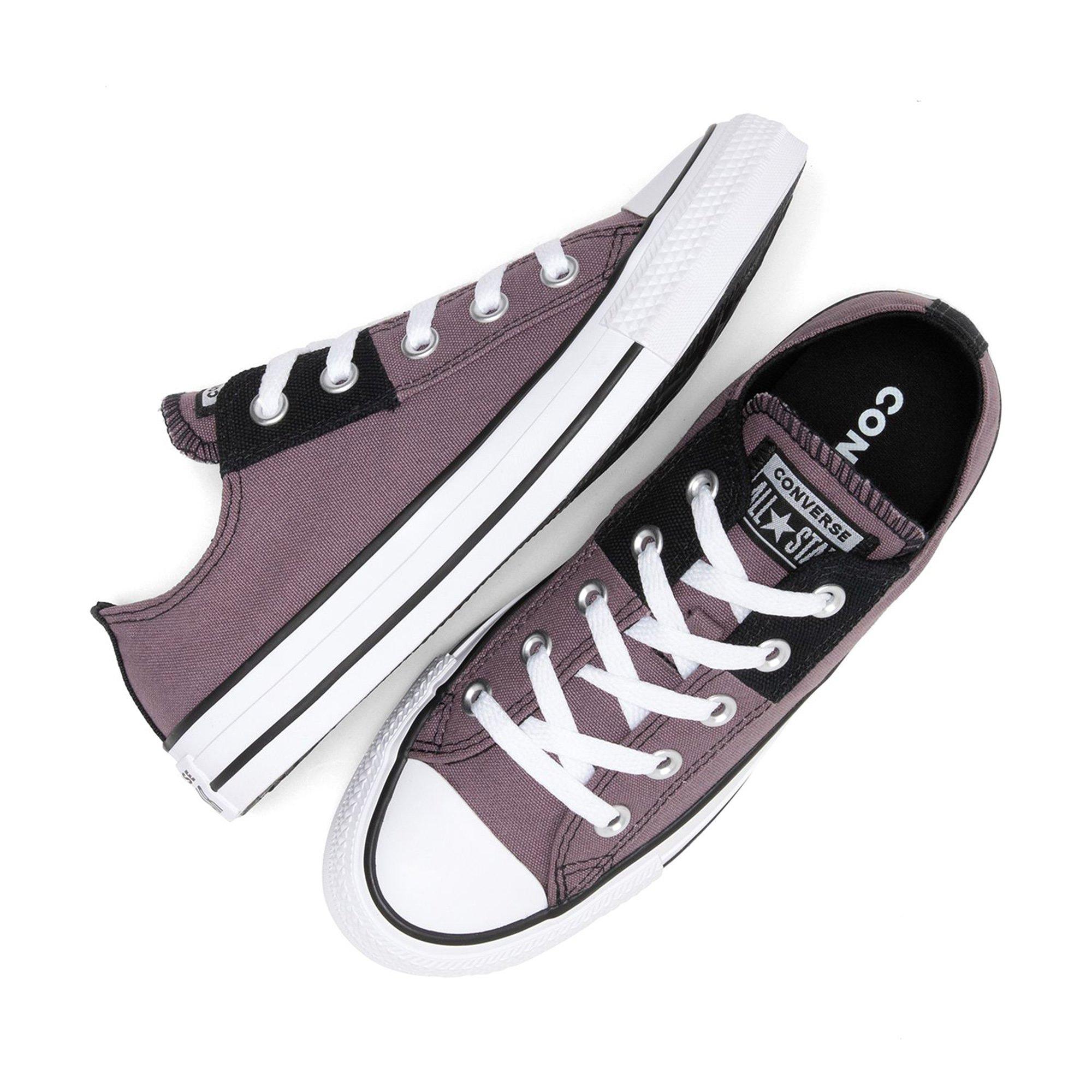 GREY/PURPLE - Converse - Chuck Taylor All Star Everyday Essential Shoes Womens - 4