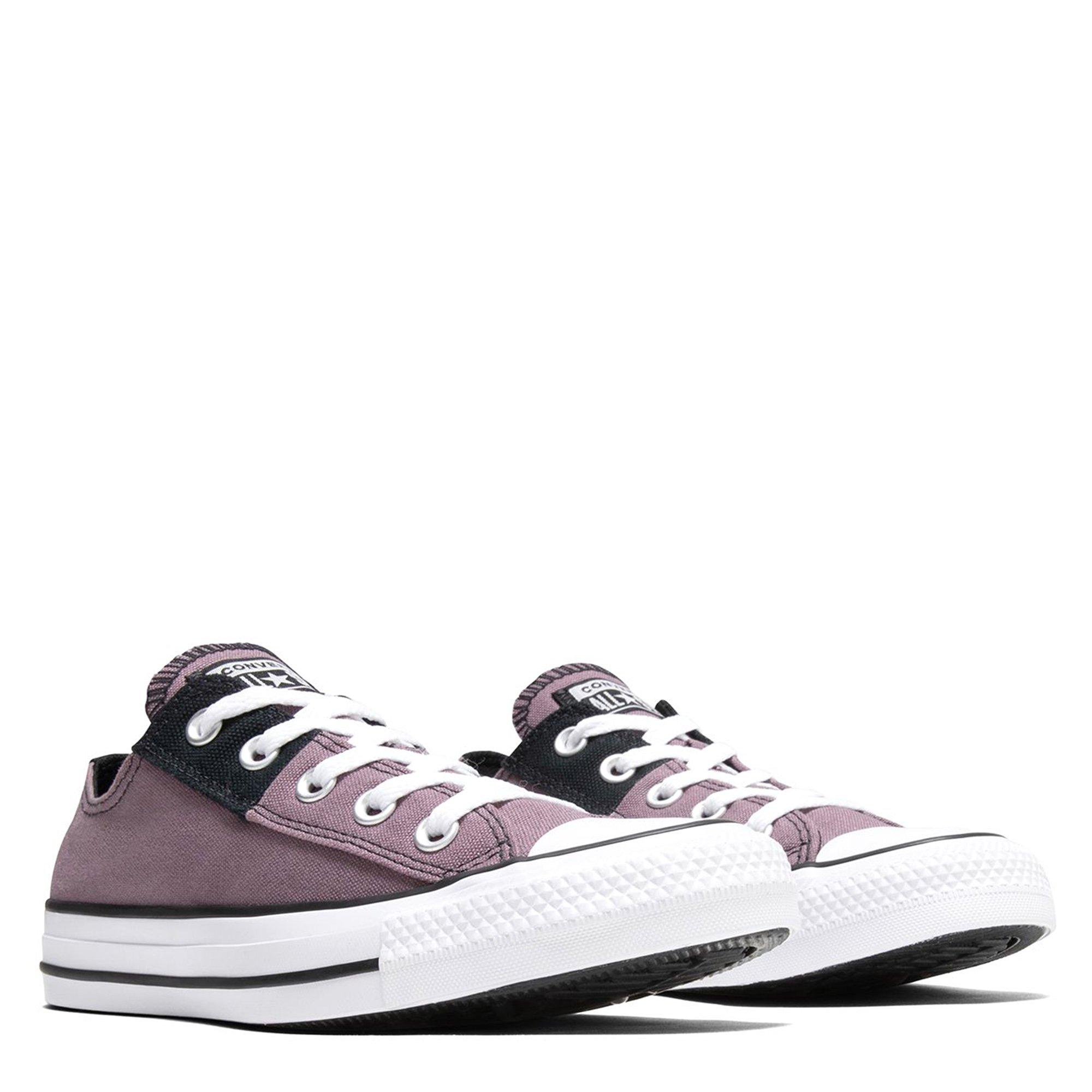 GREY/PURPLE - Converse - Chuck Taylor All Star Everyday Essential Shoes Womens - 6