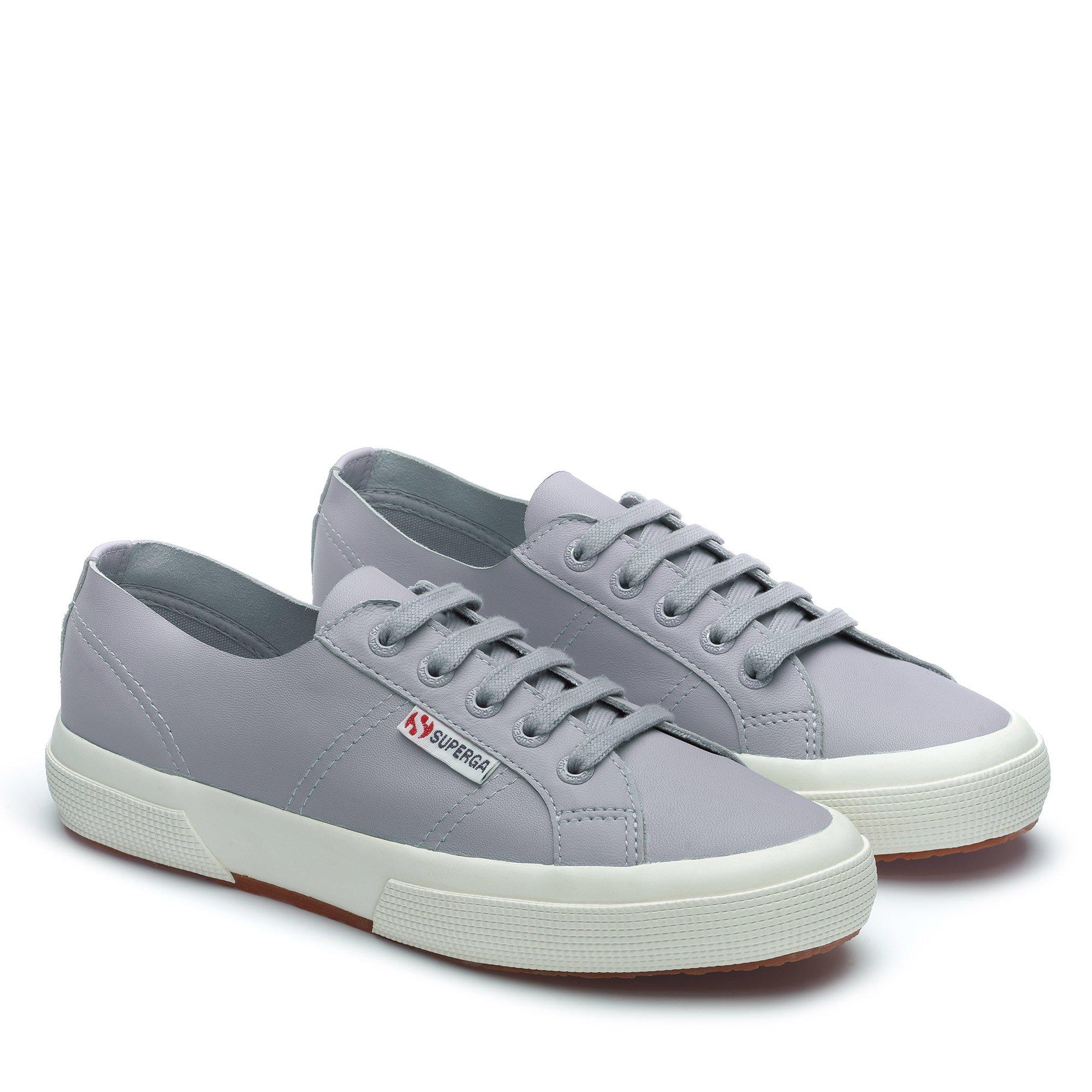 Blue Lt Gr FA - Superga - Women's Canvas Low Trainers - 2