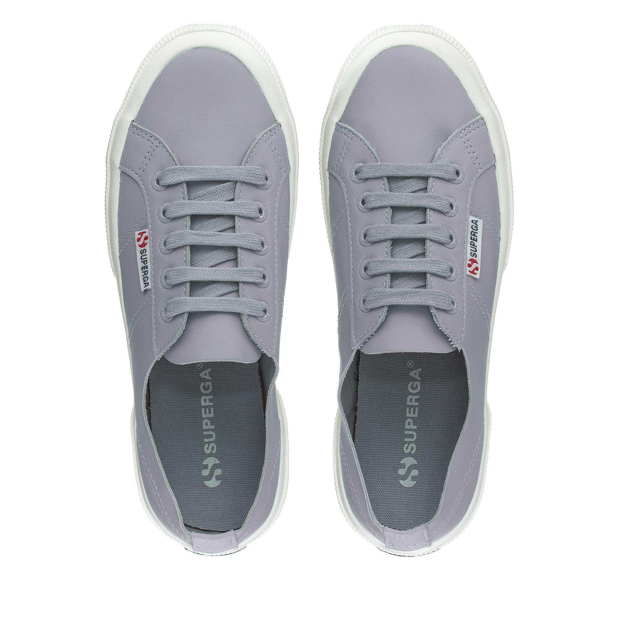 Blue Lt Gr FA - Superga - Women's Canvas Low Trainers - 4