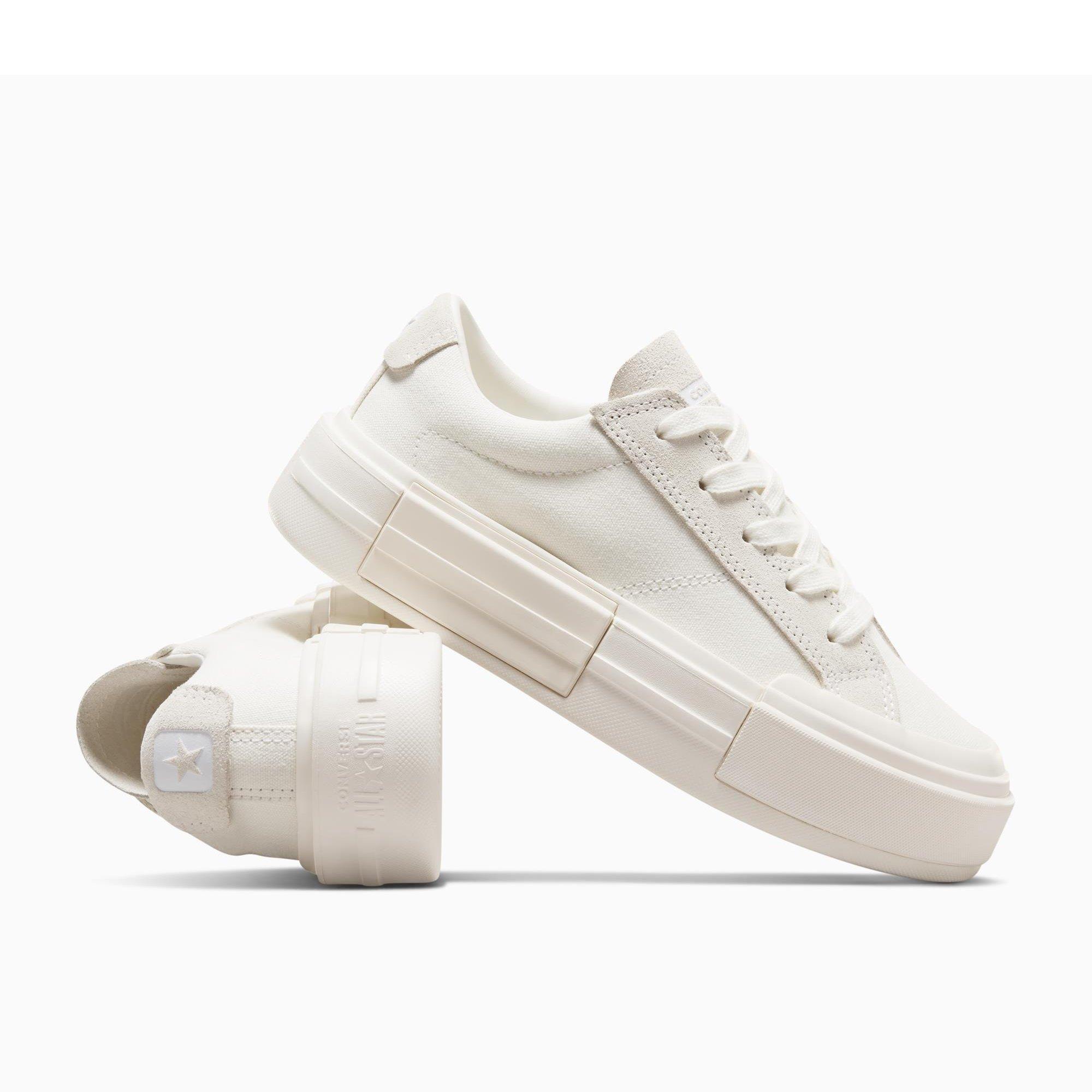 286-Khaki/Off - Converse - Women's Chuck Taylor All Star Cru Canvas Trainers - 5