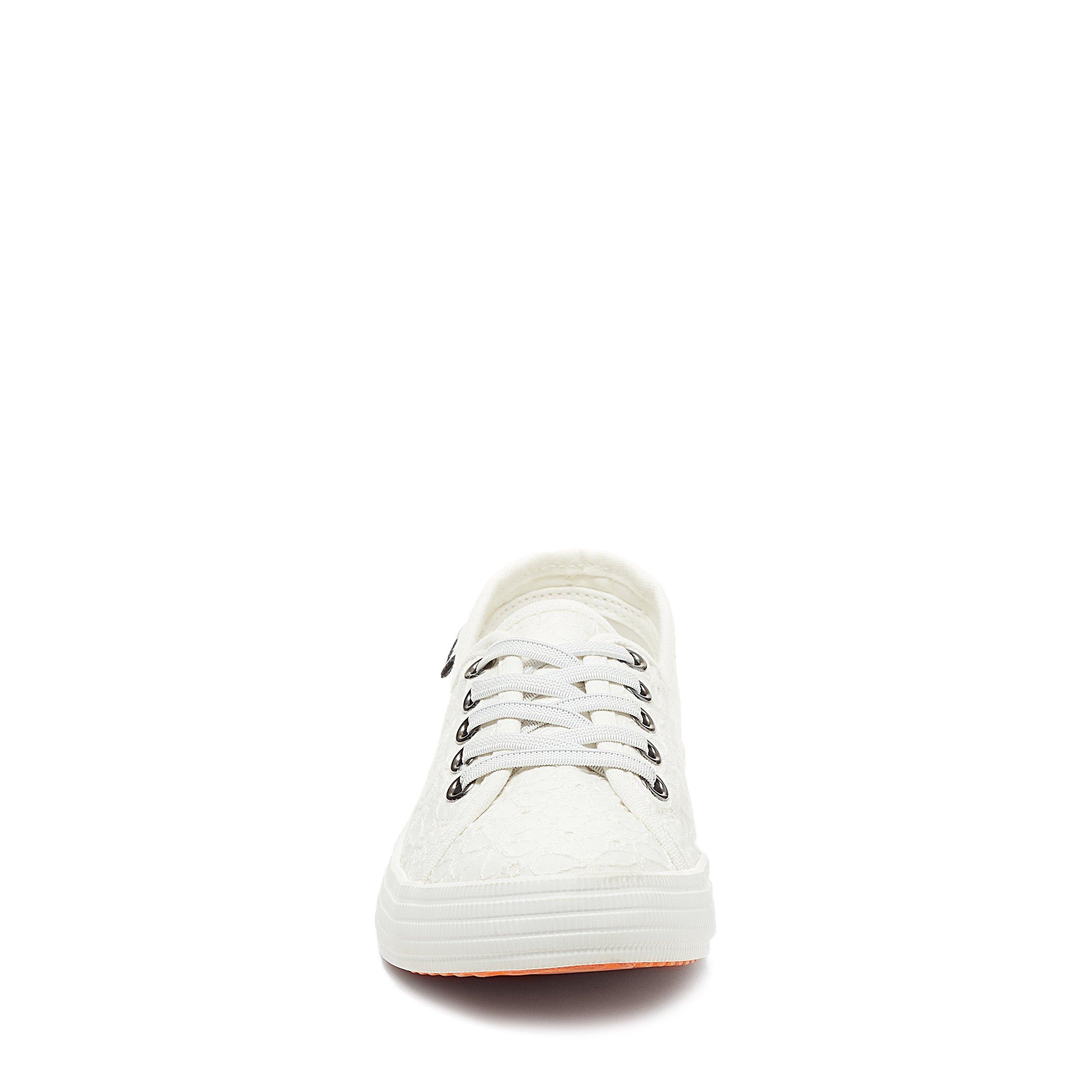 White - Rocket Dog - Women's Chow Chow Dexter Canvas Pumps - 5