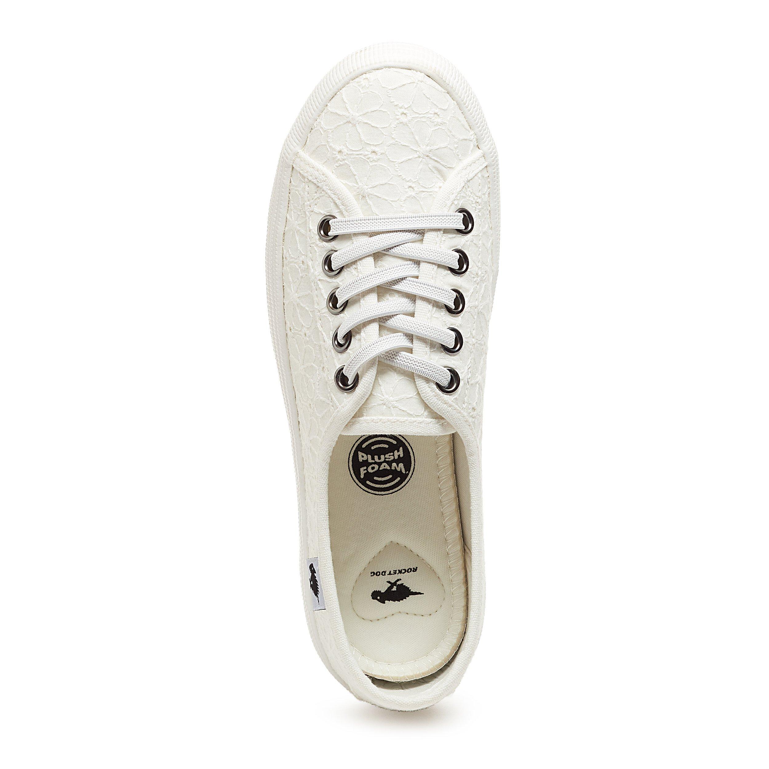 White - Rocket Dog - Women's Chow Chow Dexter Canvas Pumps - 6
