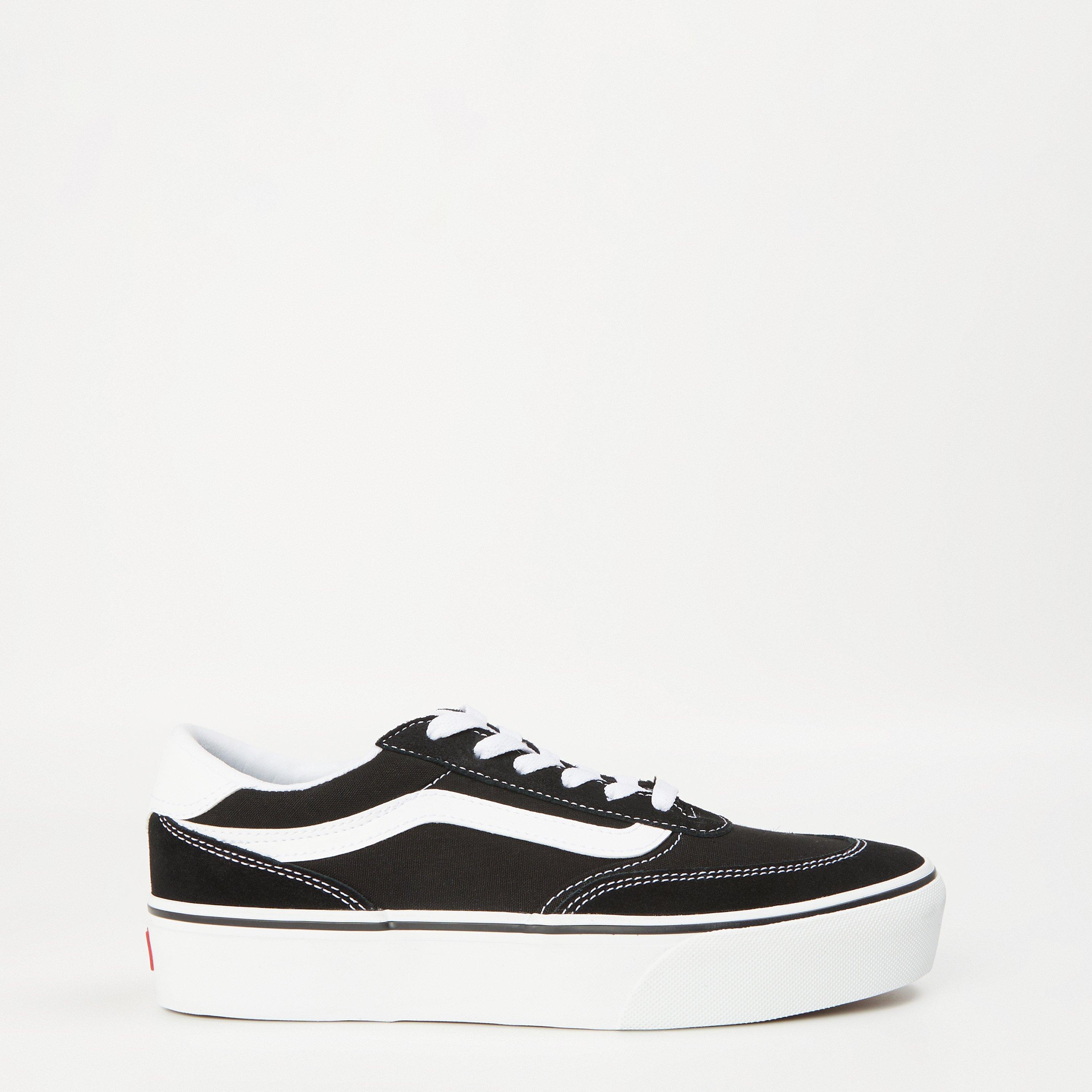 Preto/Branco - Vans - Women's Brooklyn Canvas Low Trainers - 1