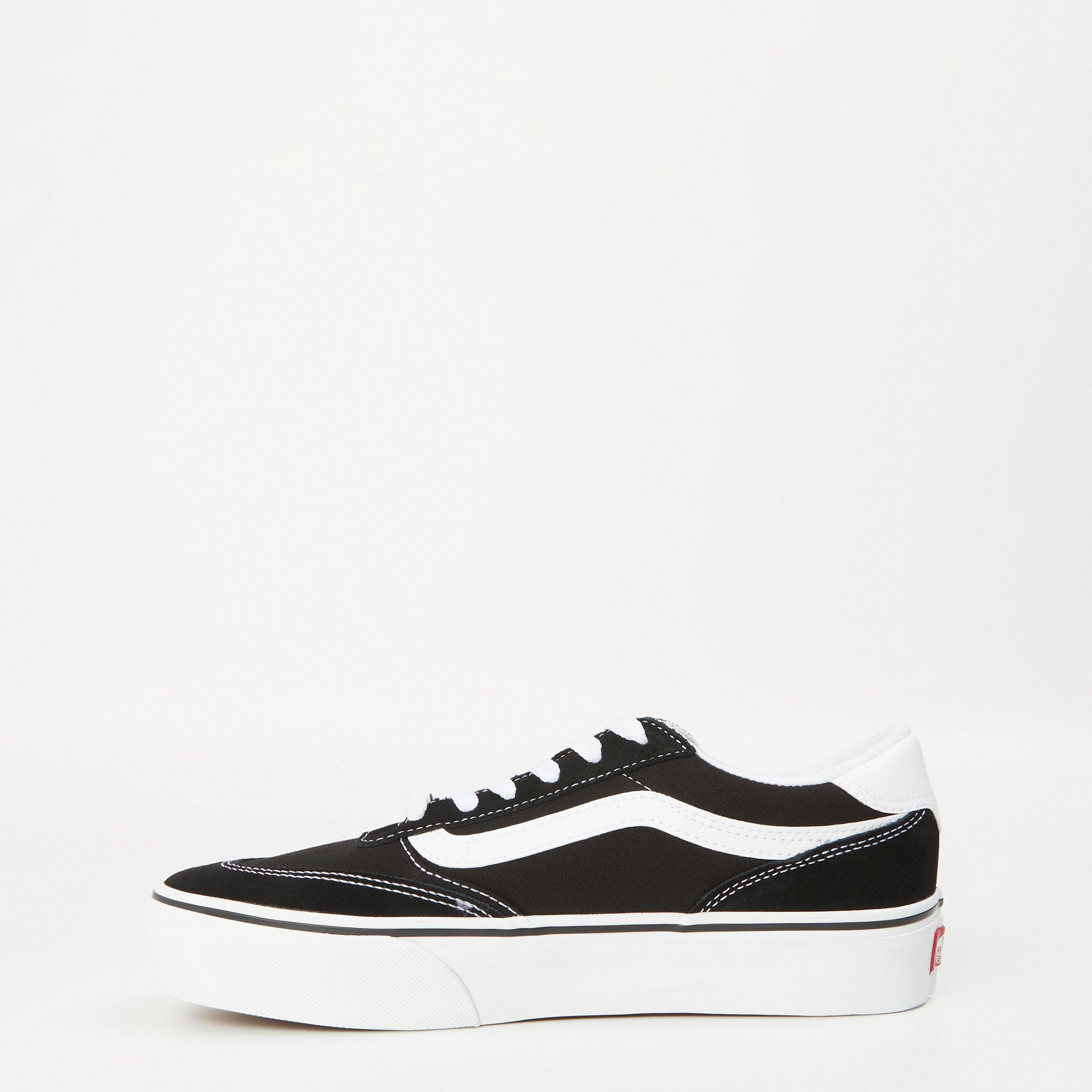 Black/White - Vans - Brooklyn Canvas Low Trainers - 2