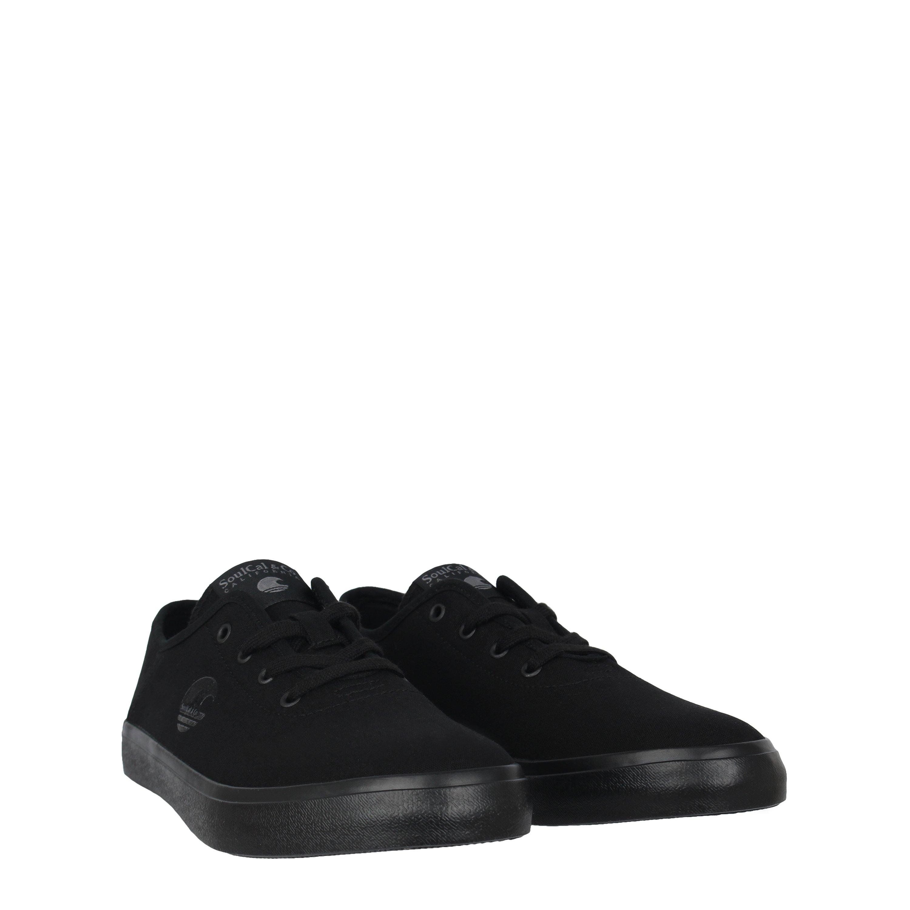 Preto/Preto - SoulCal - Canvas Pumps Womens - 3