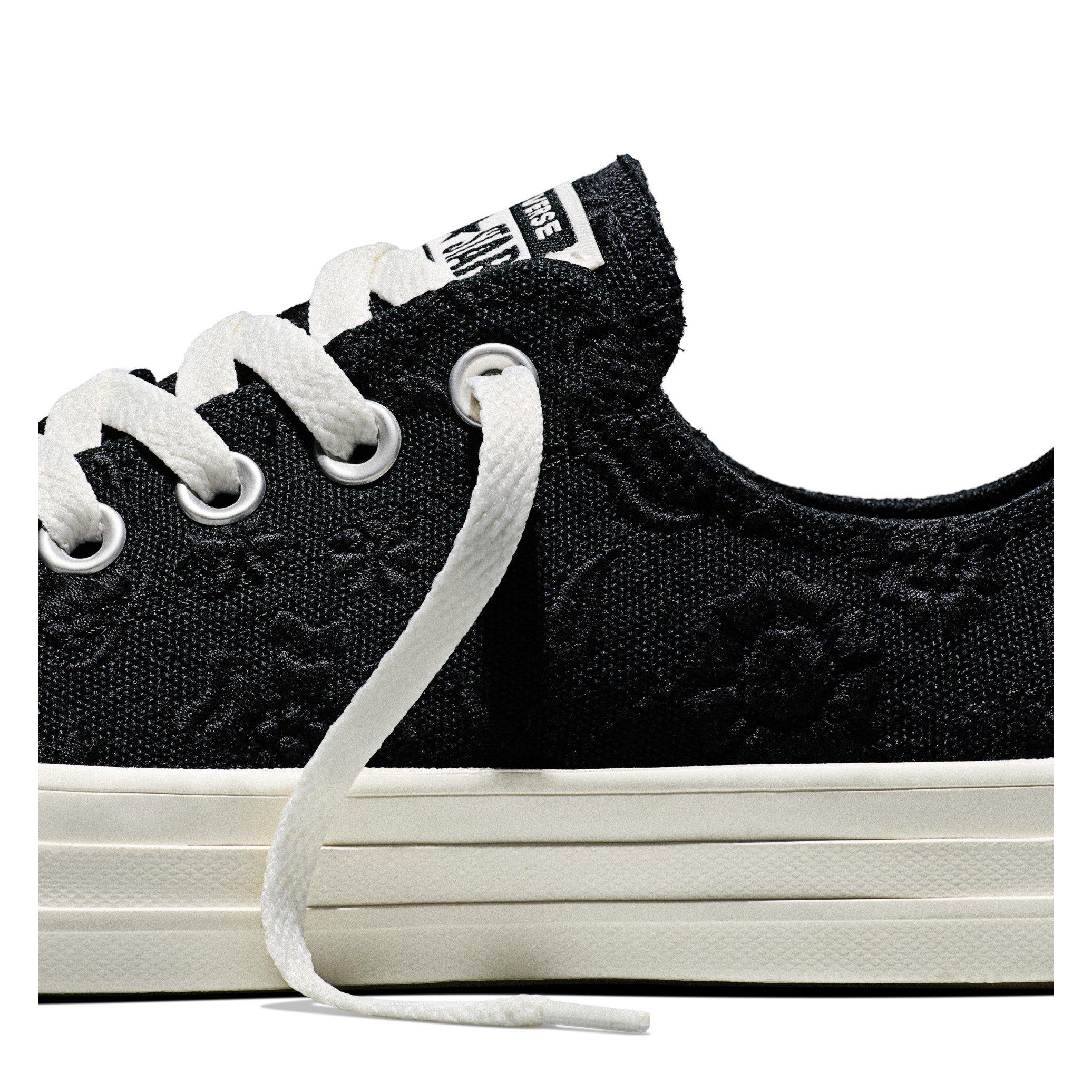 Black/Egret - Converse - Women's Canvas Trainers - 3