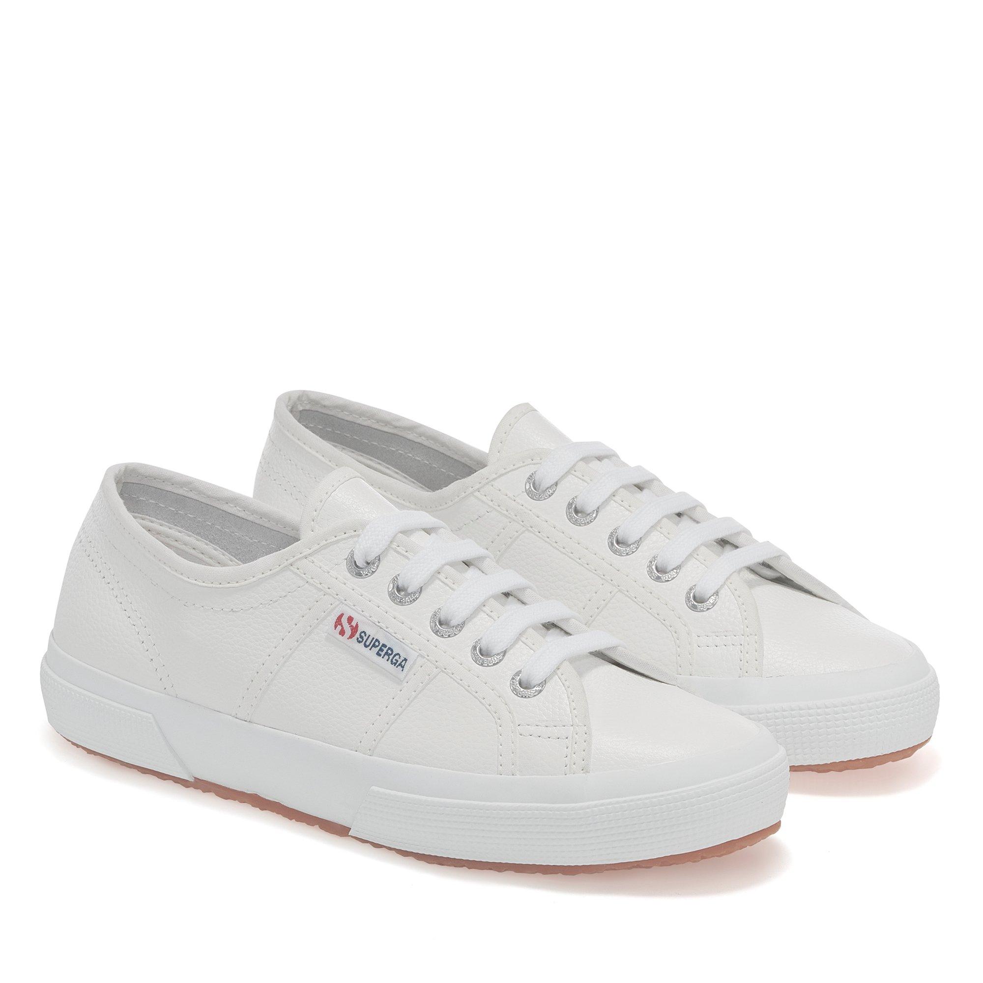 White - Superga - Canvas Low Trainers - 2