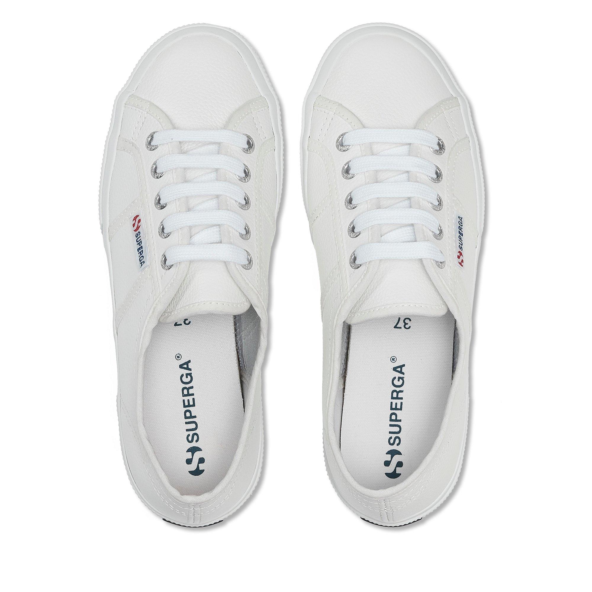 White - Superga - Canvas Low Trainers - 4