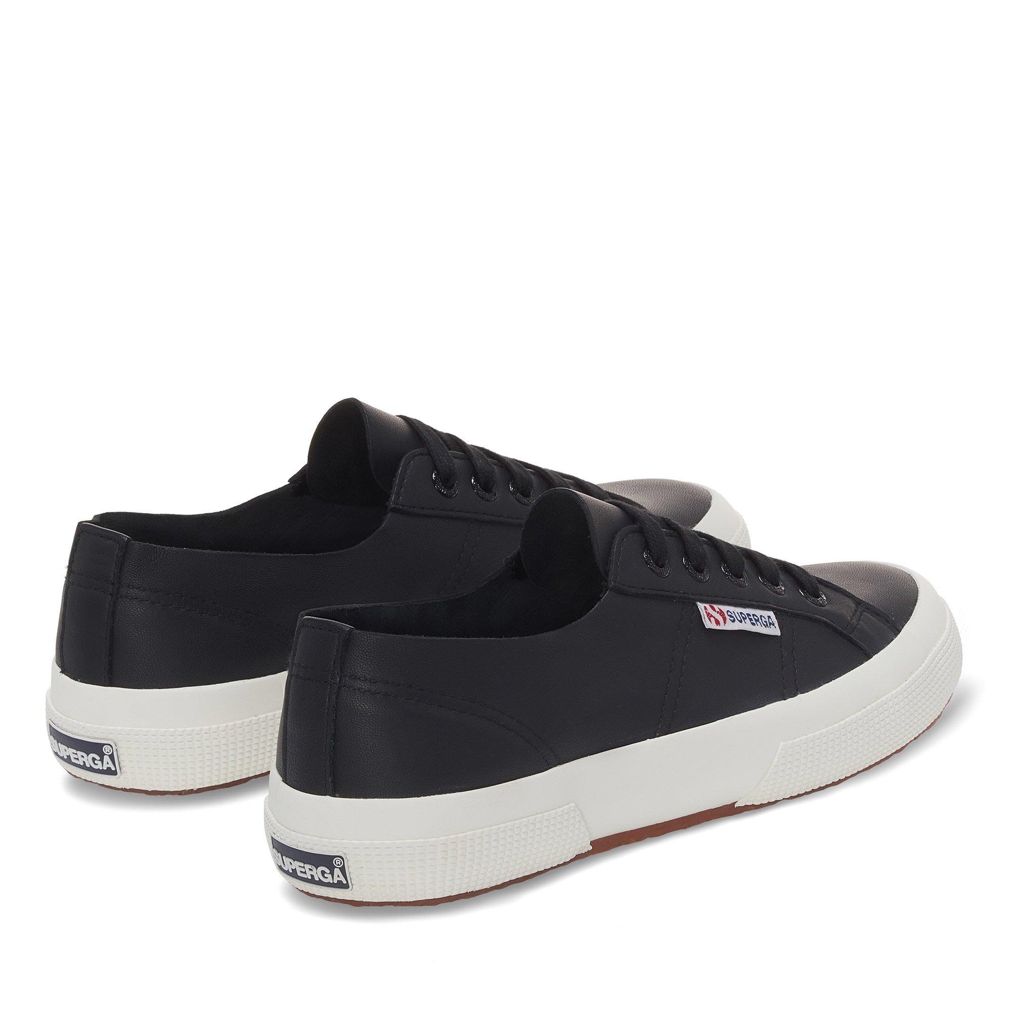 Black F Avorio - Superga - Nappa Canvas Low Trainers - 3