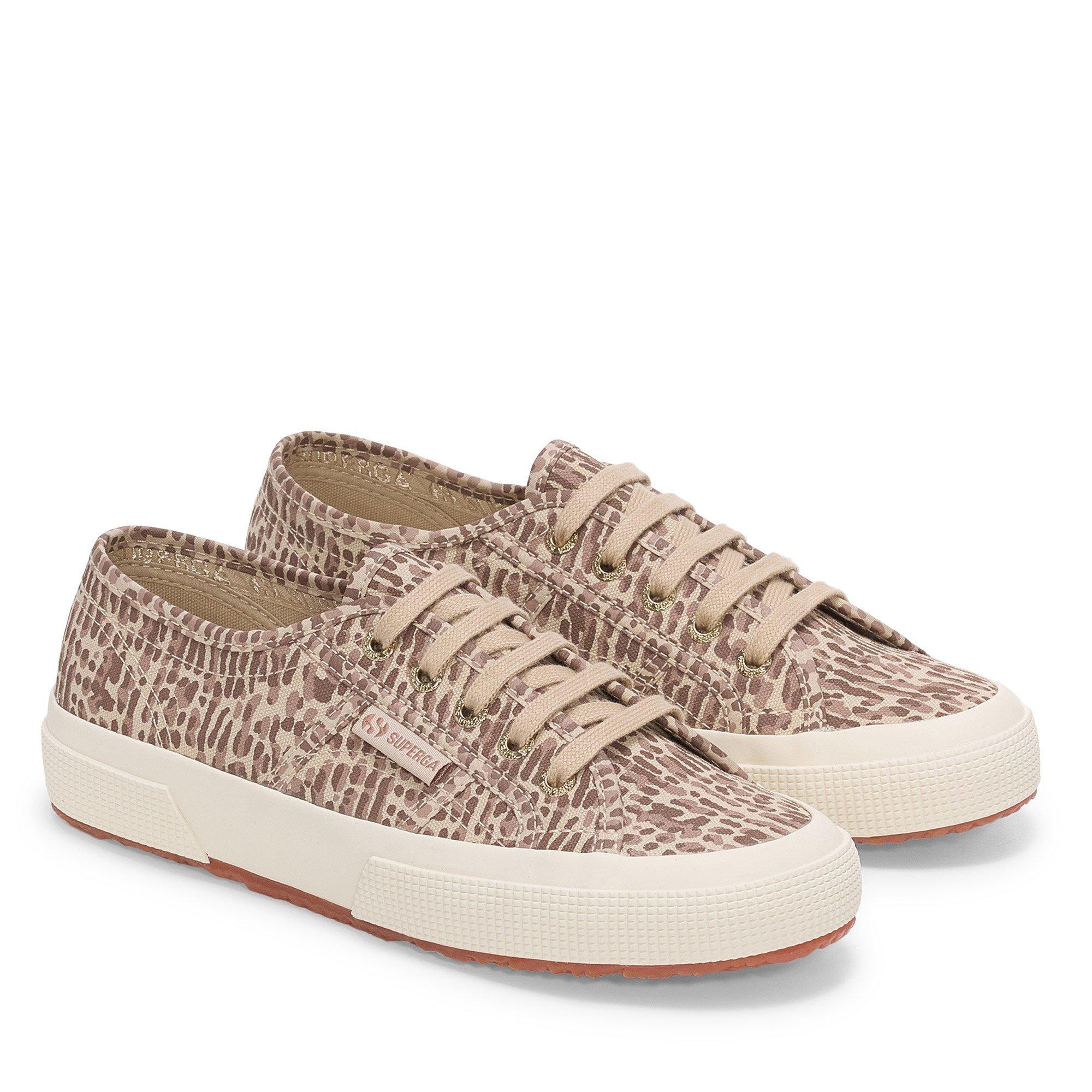 Brown Lt Beige - Superga - Canvas Low Trainers - 2