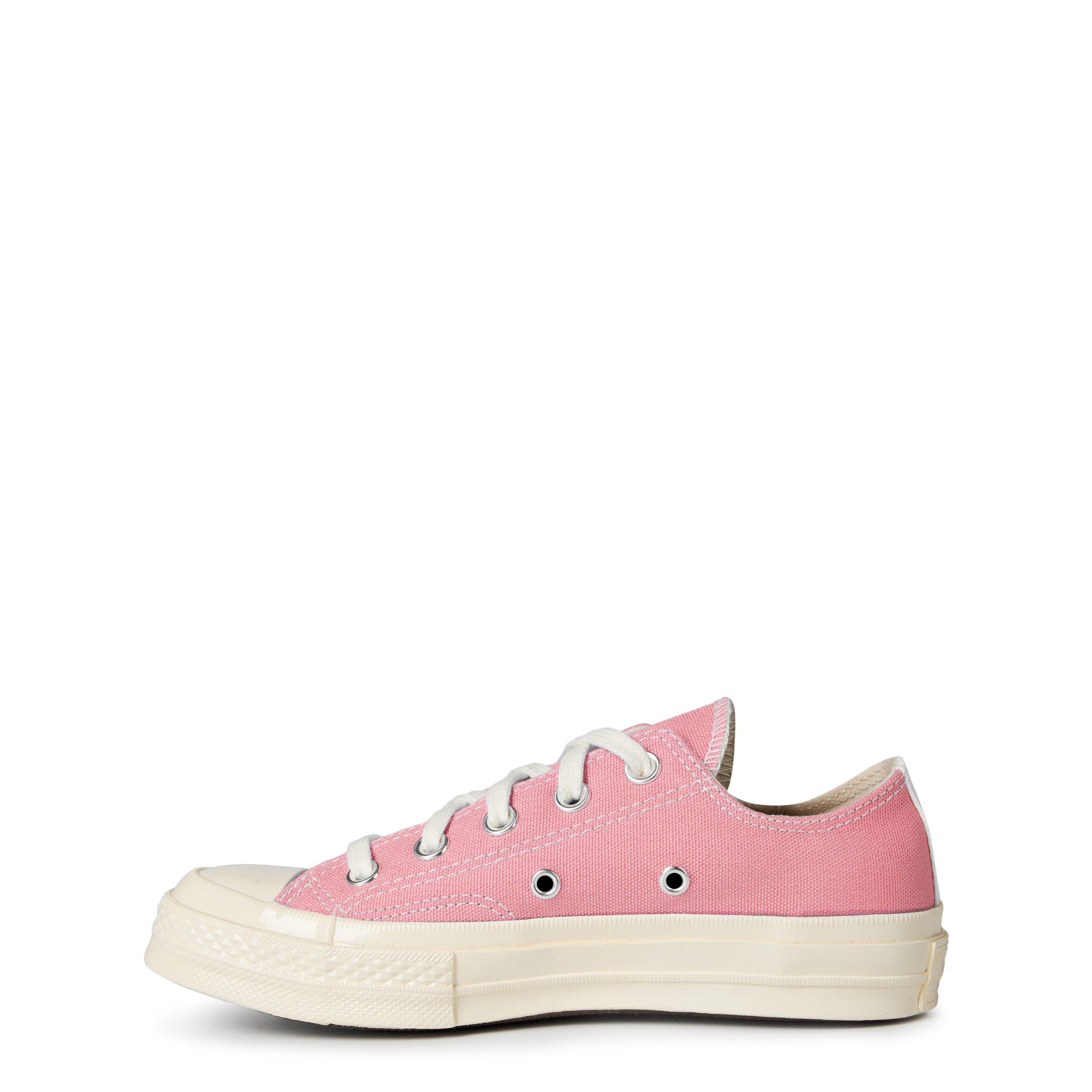 Pink - Comme des Garcons PLAY - X Converse Chuck 70 Peeping Heart Low Trainers - 2