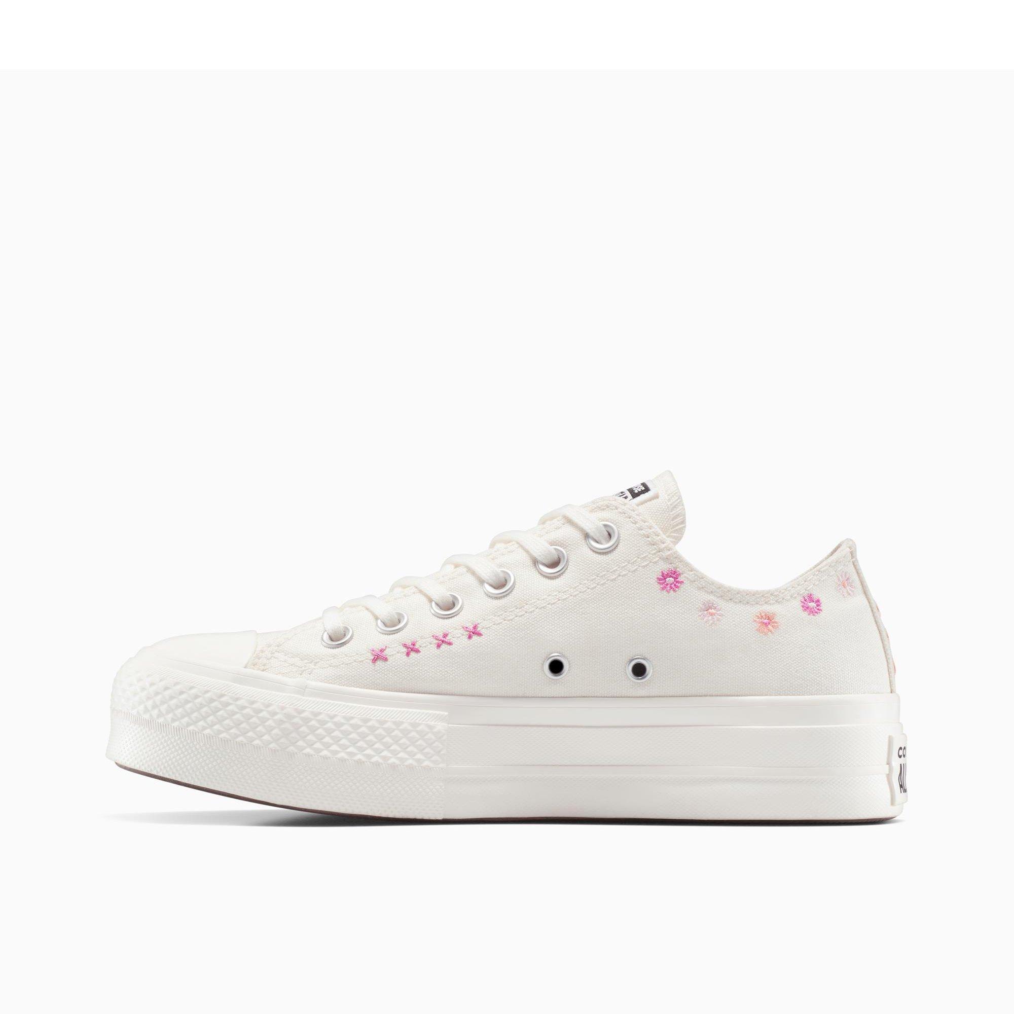 286-Egret/Sug - Converse - Women's Chuck Taylor All Star Lif Canvas Trainers - 2