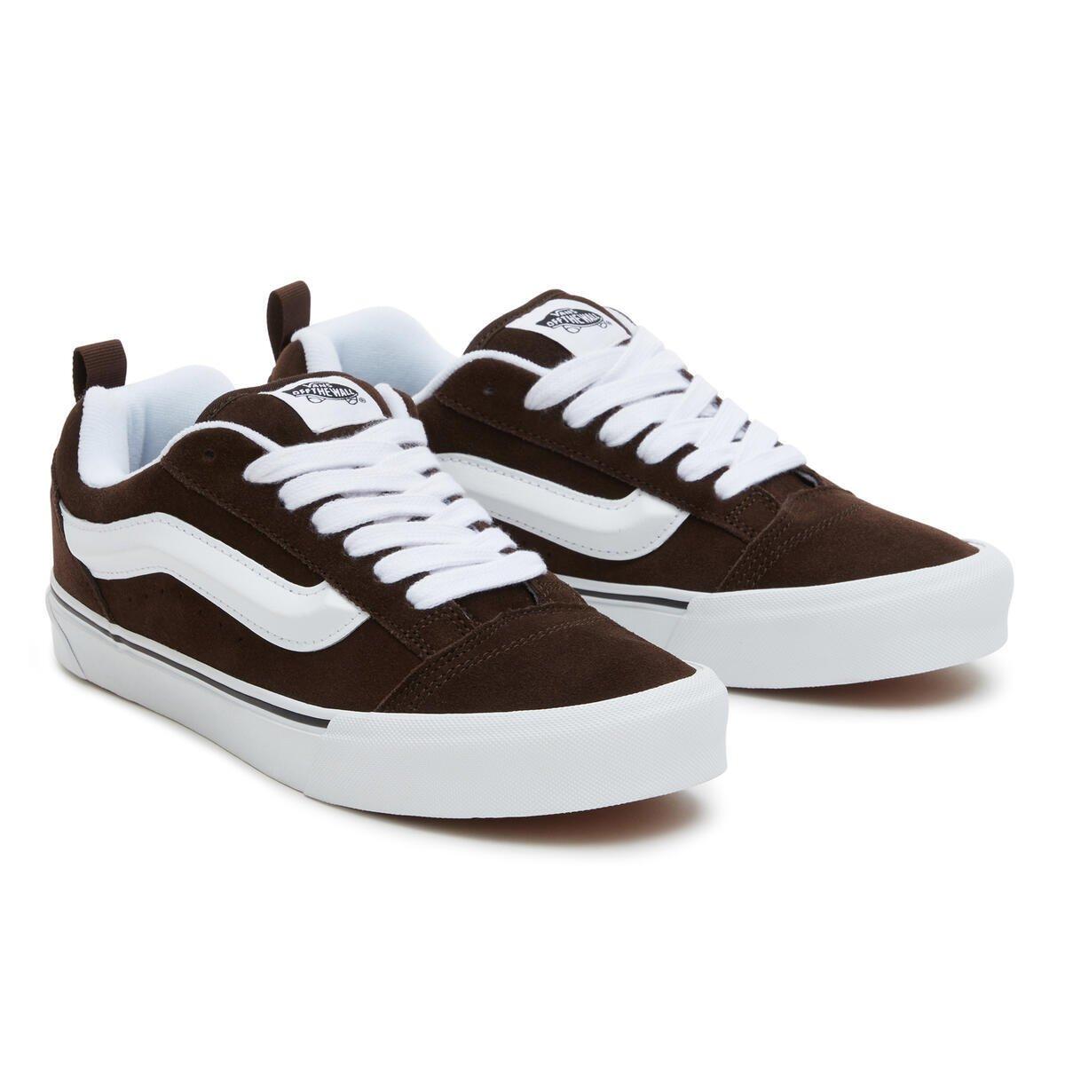Brown - Vans - Women's Canvas Low Trainers - 2