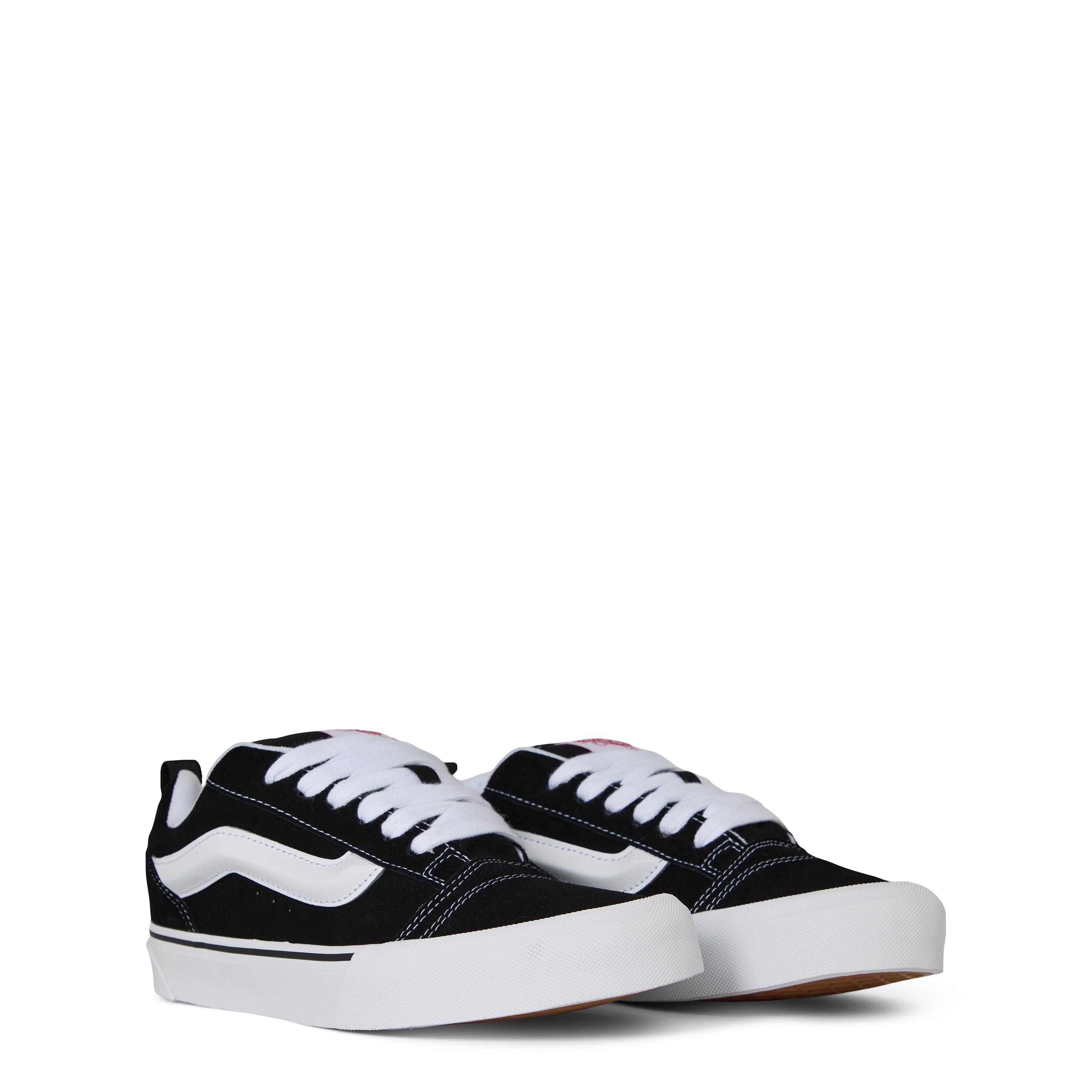 Black/White - Vans - Women's Canvas Low Trainers - 4