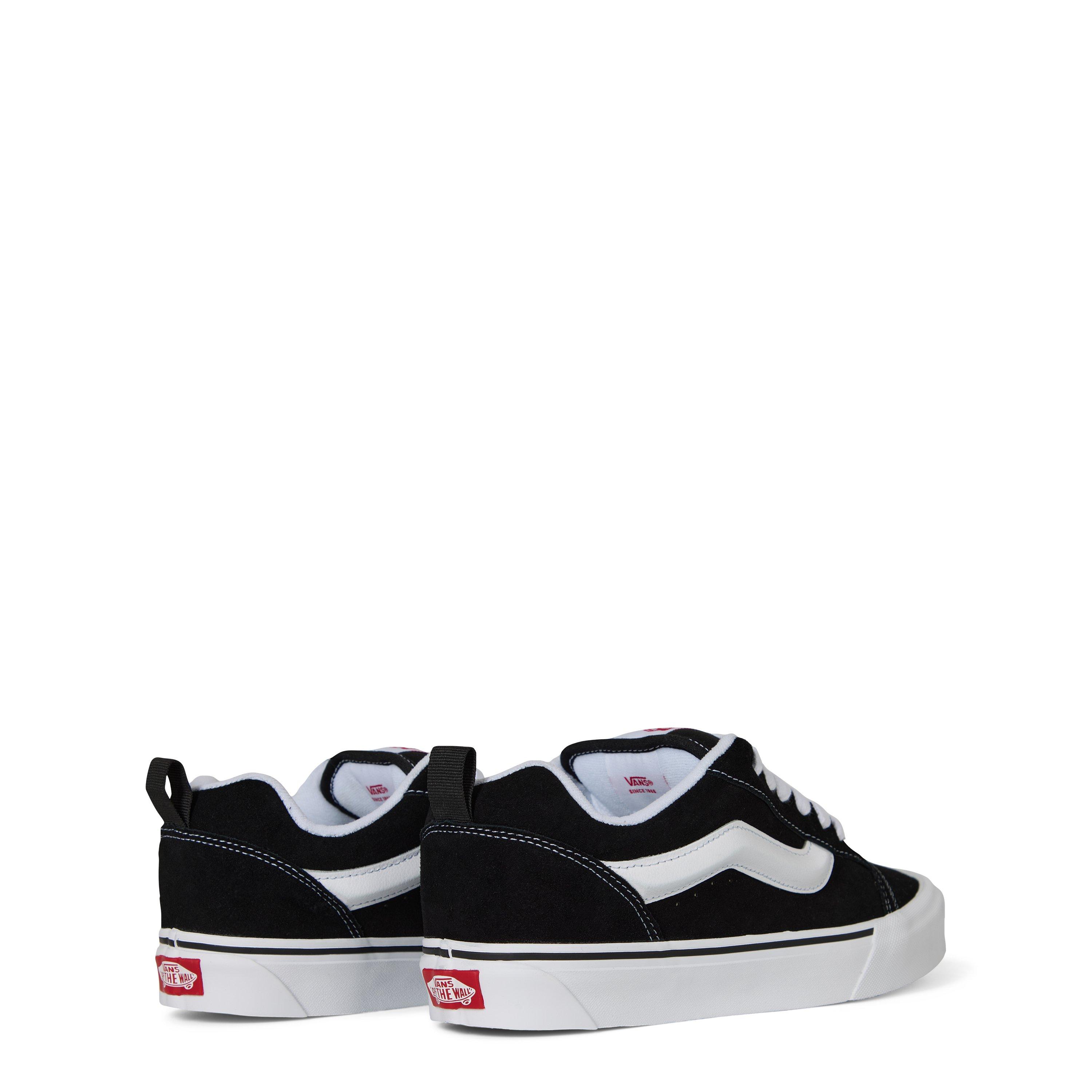 Black/White - Vans - Women's Canvas Low Trainers - 5
