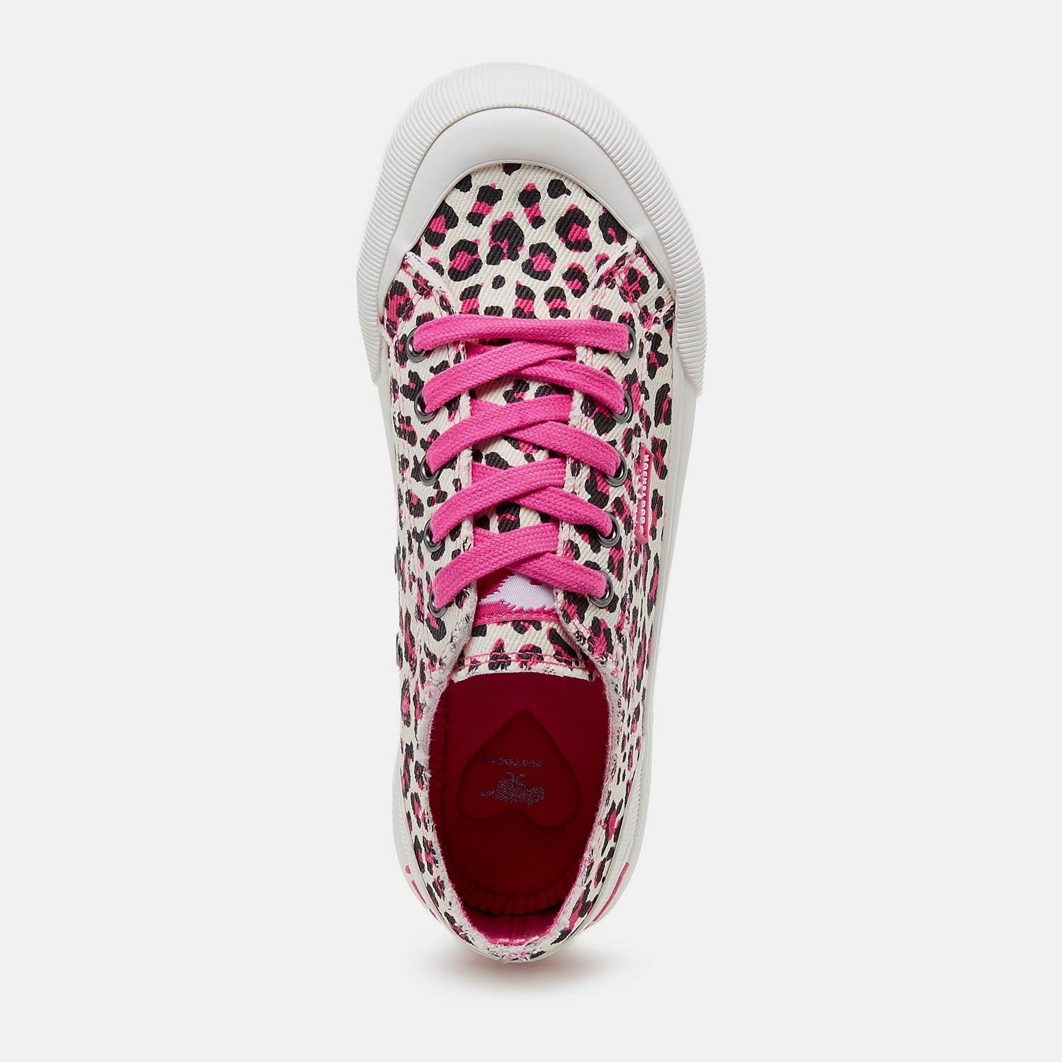 Pink - Rocket Dog - Women's Jazzin Plus Canvas Platform Trainers - 6