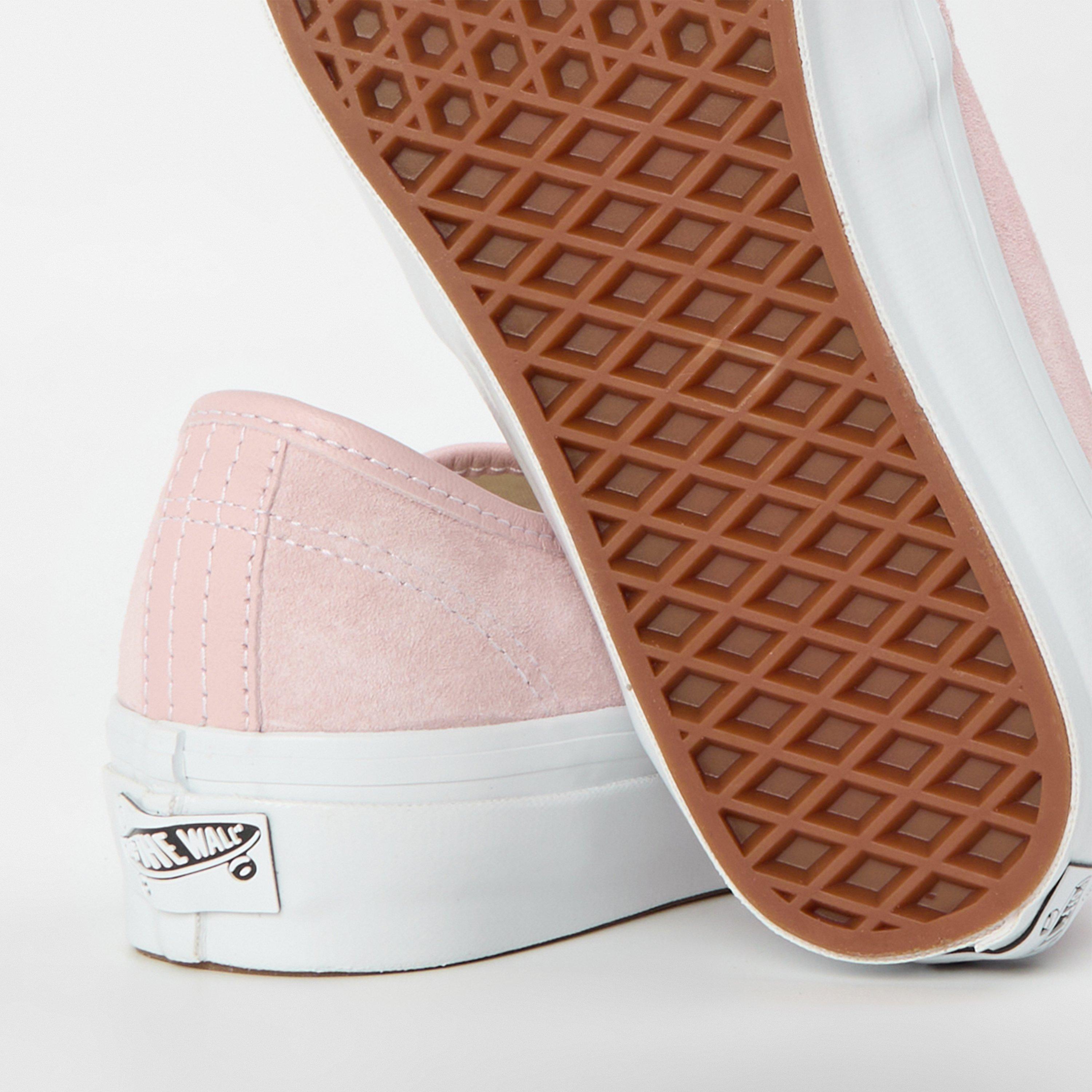 Sepia Rose - Vans - Women's Authentic Pig Suede Canvas Trainers - 4