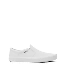 Vans Asher Slip On Canvas Trainers Womens