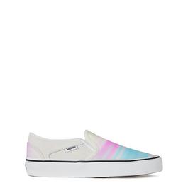 Vans Active Asher Slip On Canvas Trainers Womens