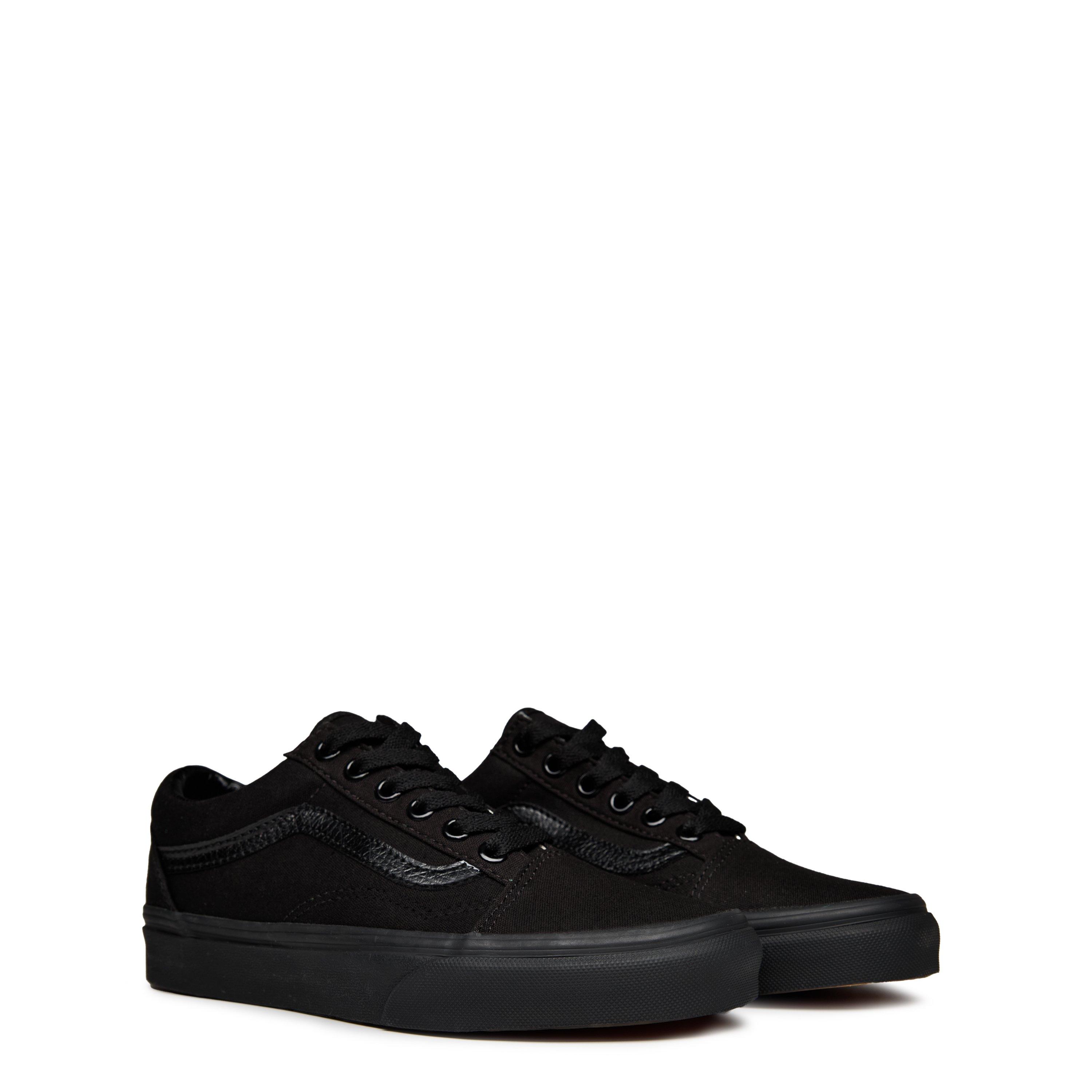 Triplo Nero - Vans - Old Skool Shoes Womens - 3