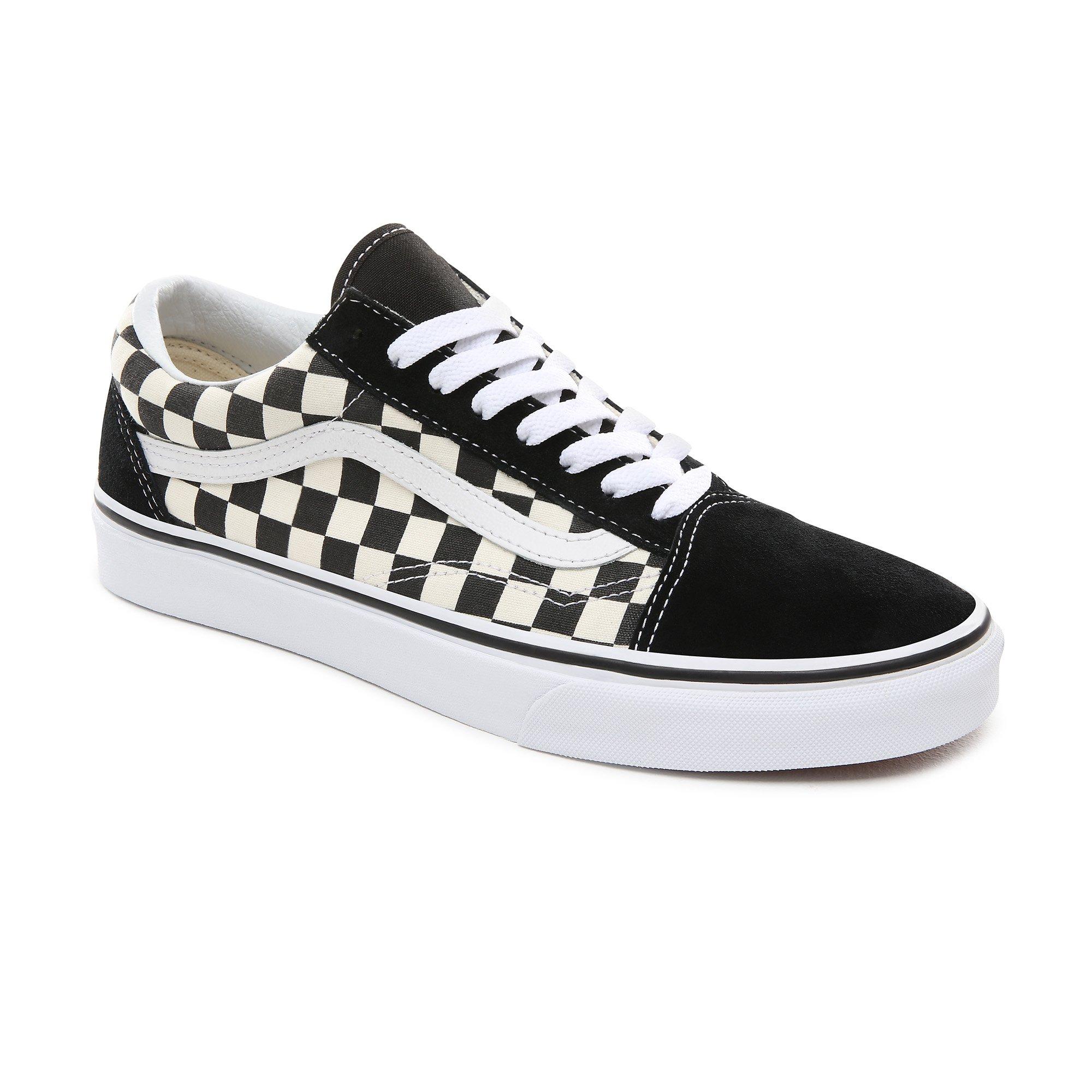 Checkerboard - Vans - Old Skool Shoes Womens - 4