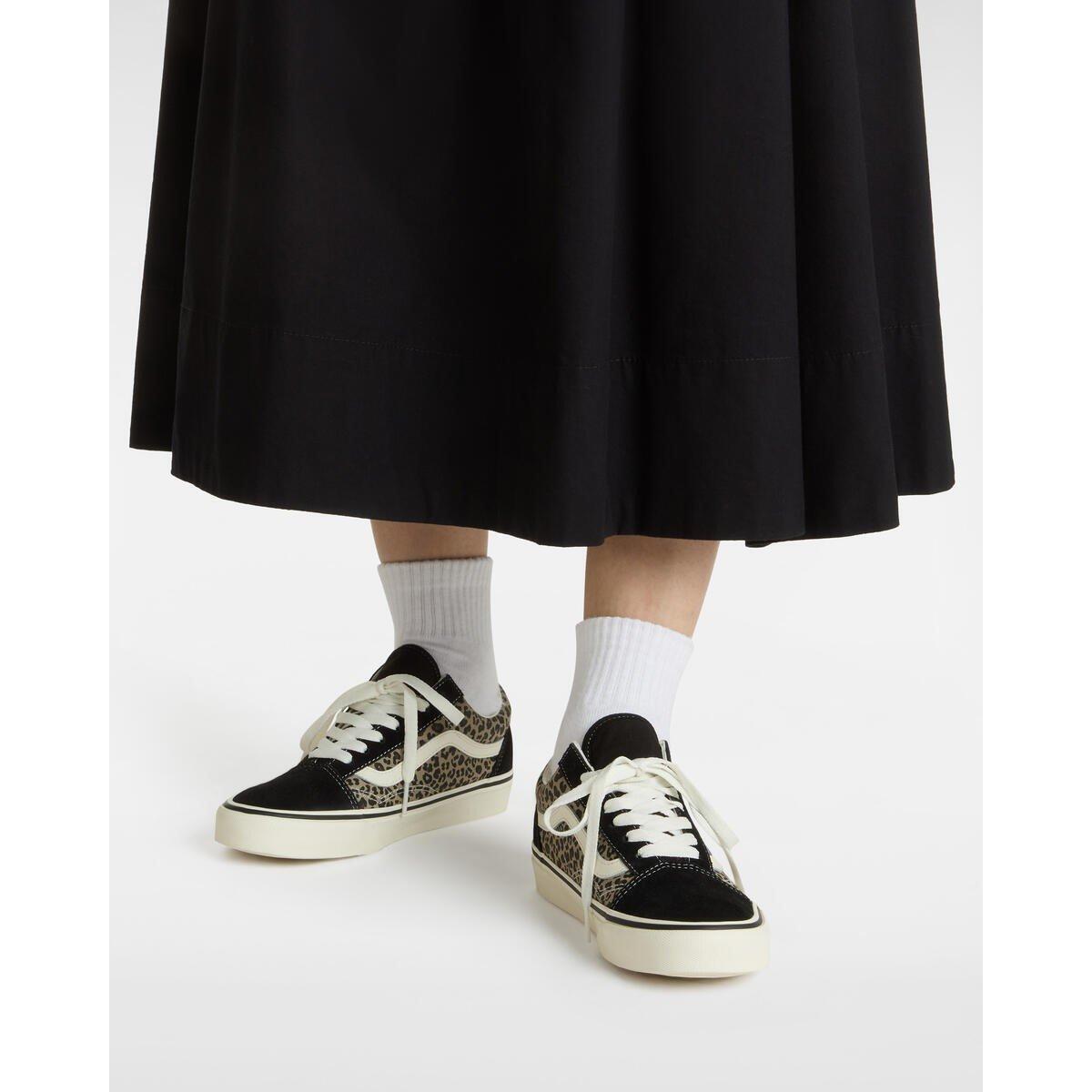 Leopard - Vans - Old Skool Shoes Womens - 3