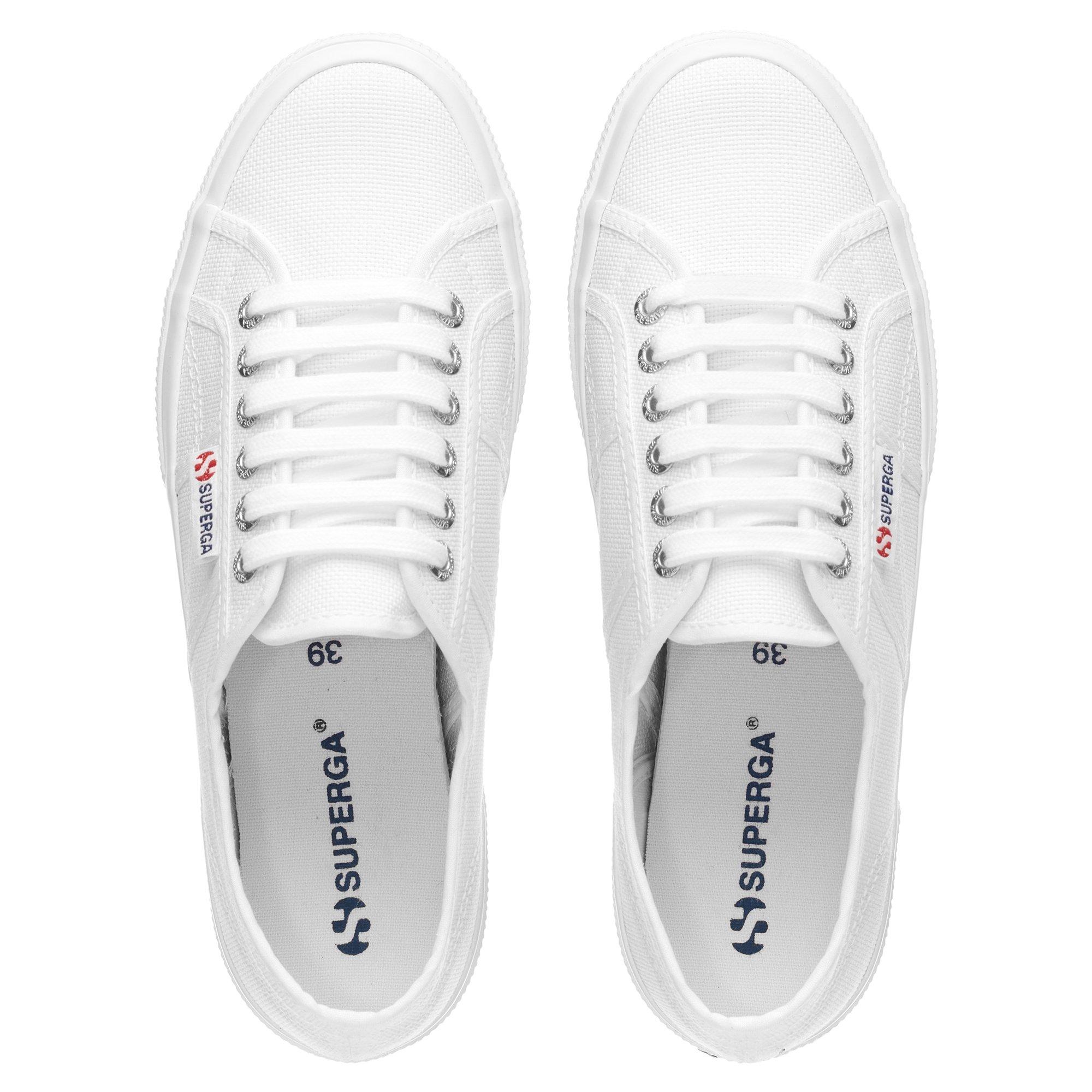 Bianco 901 - Superga - 2750 Vegan Cotu Trainers Womens - 7