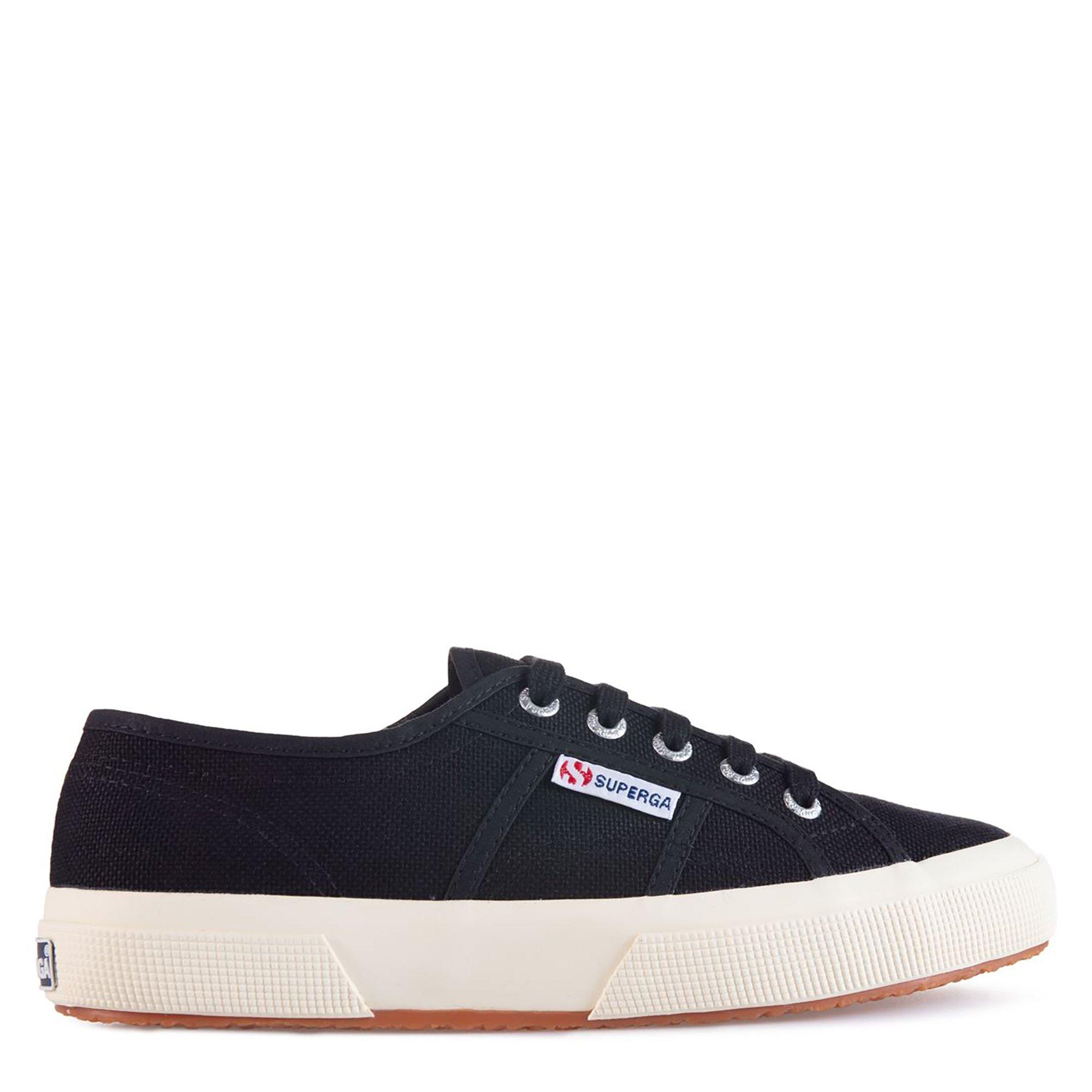 Schwarz/Weiß 999 - Superga - 2750 Vegan Cotu Trainers Womens - 1