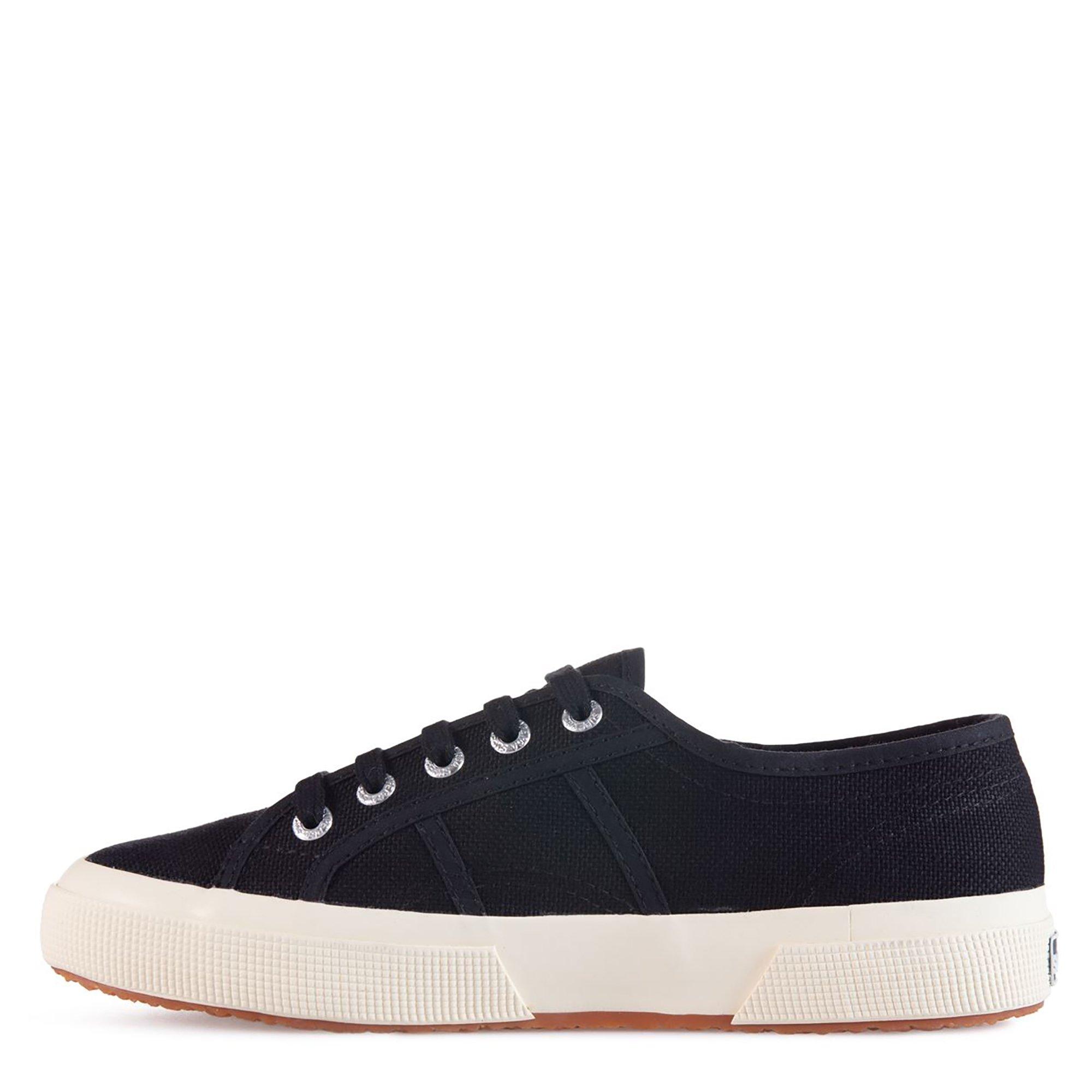 Schwarz/Weiß 999 - Superga - 2750 Vegan Cotu Trainers Womens - 4