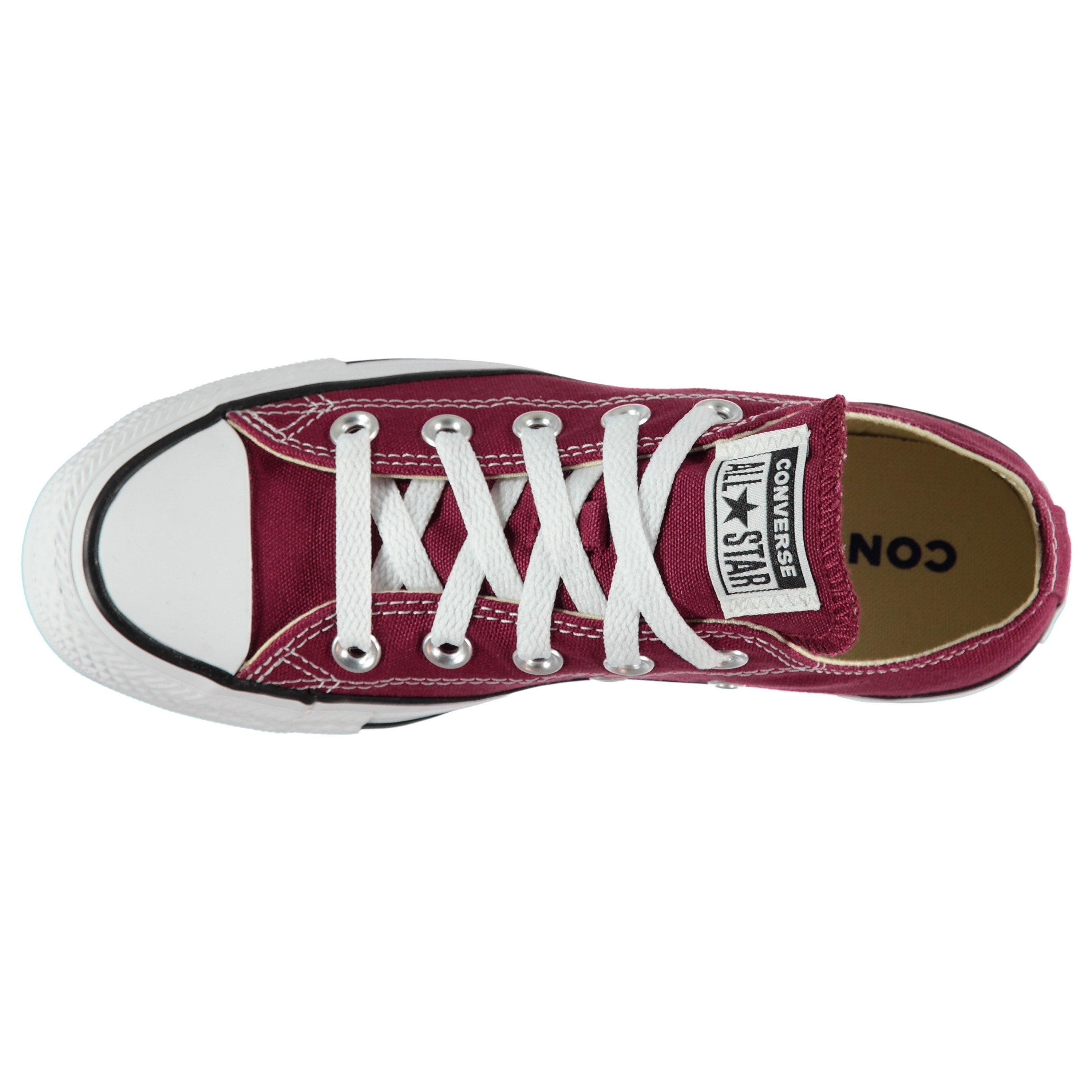 Maroon 607 - Converse - Chuck Taylor All Star Classic Trainers Womens - 3