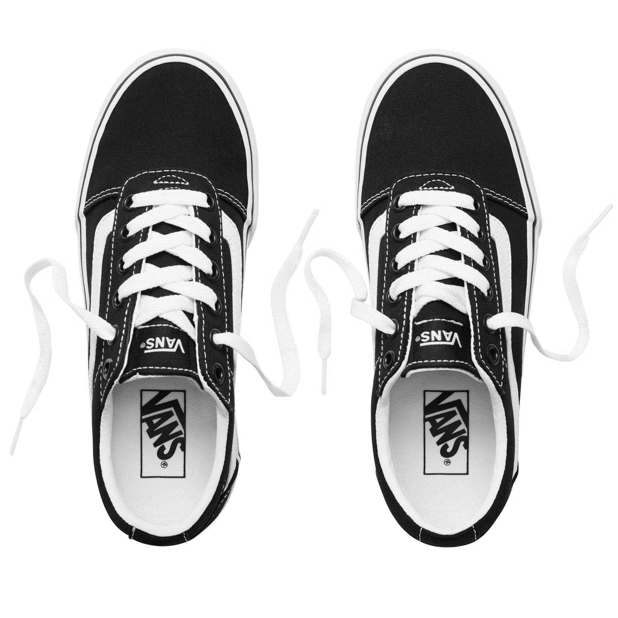 Zwart/Wit - Vans - Ward Platform Women's - 3