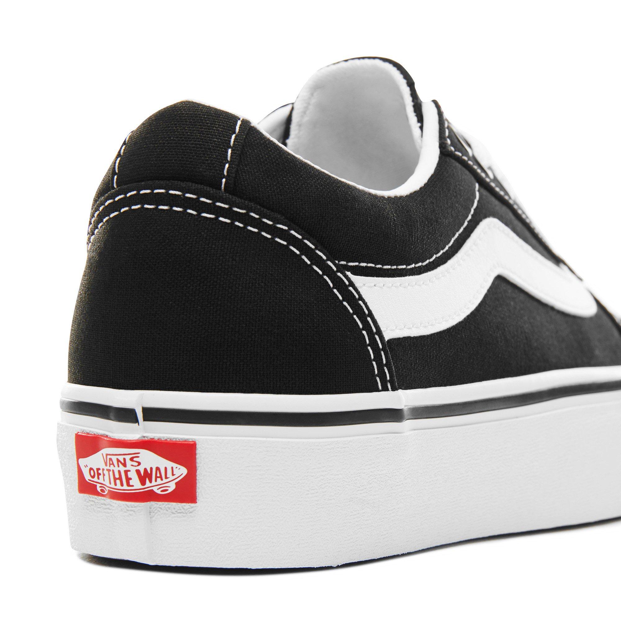 Zwart/Wit - Vans - Ward Platform Women's - 5