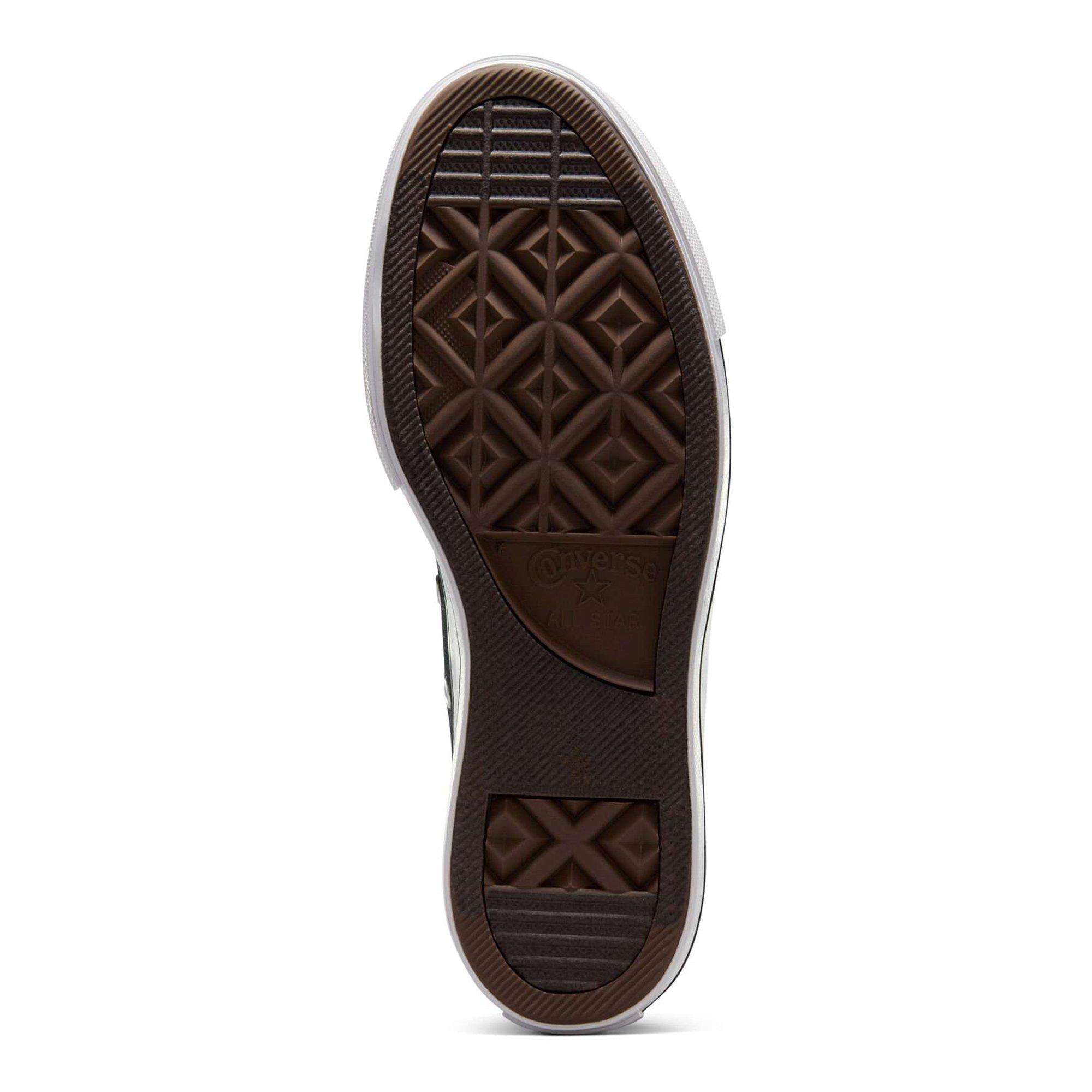 Black/White/Wht - Converse - Converse Chuck Taylor All Star Lift Platform Shoes Womens - 4