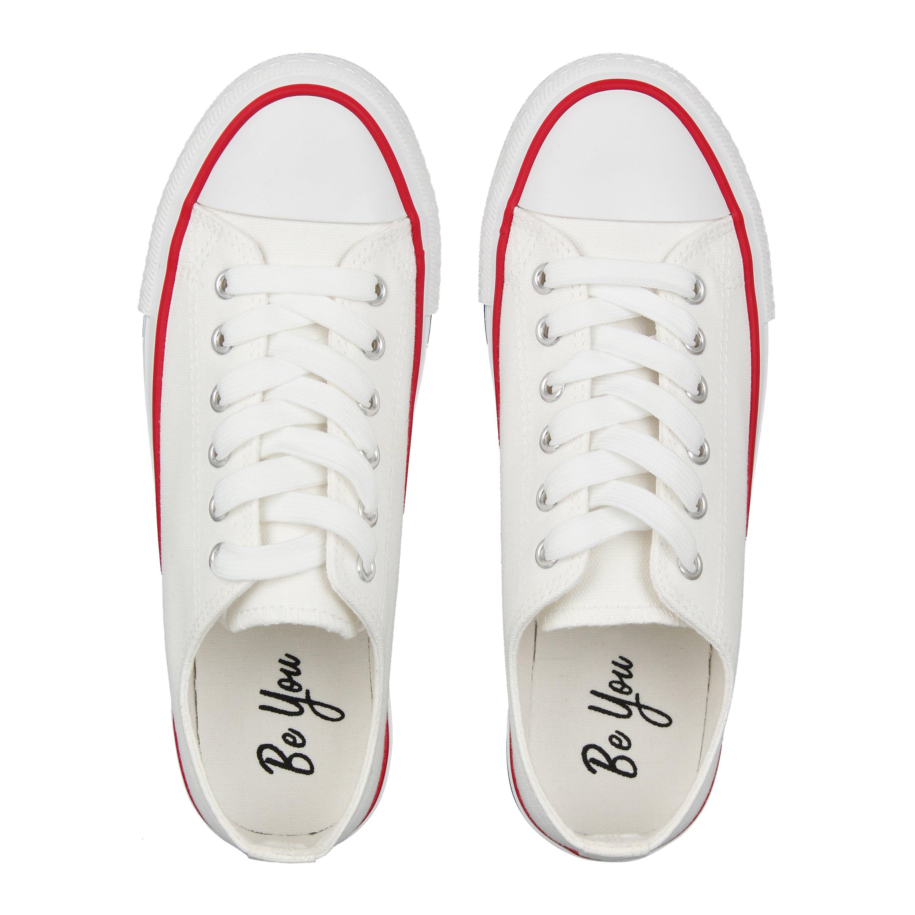 Wit - Be You - You Wide Fit Canvas Trainer - 5