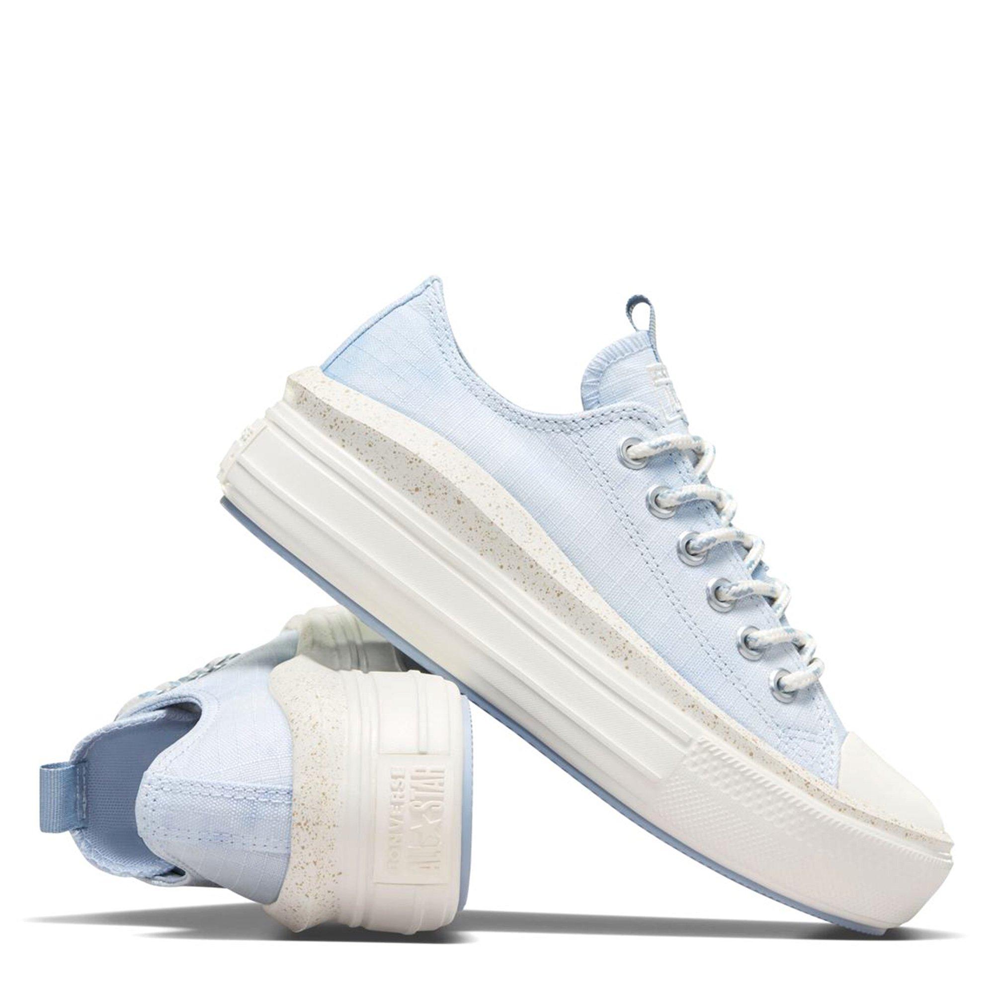 Cloud/Egrt/Rain - Converse - Chuck Taylor All Star Move Utility Platform Shoes - 6