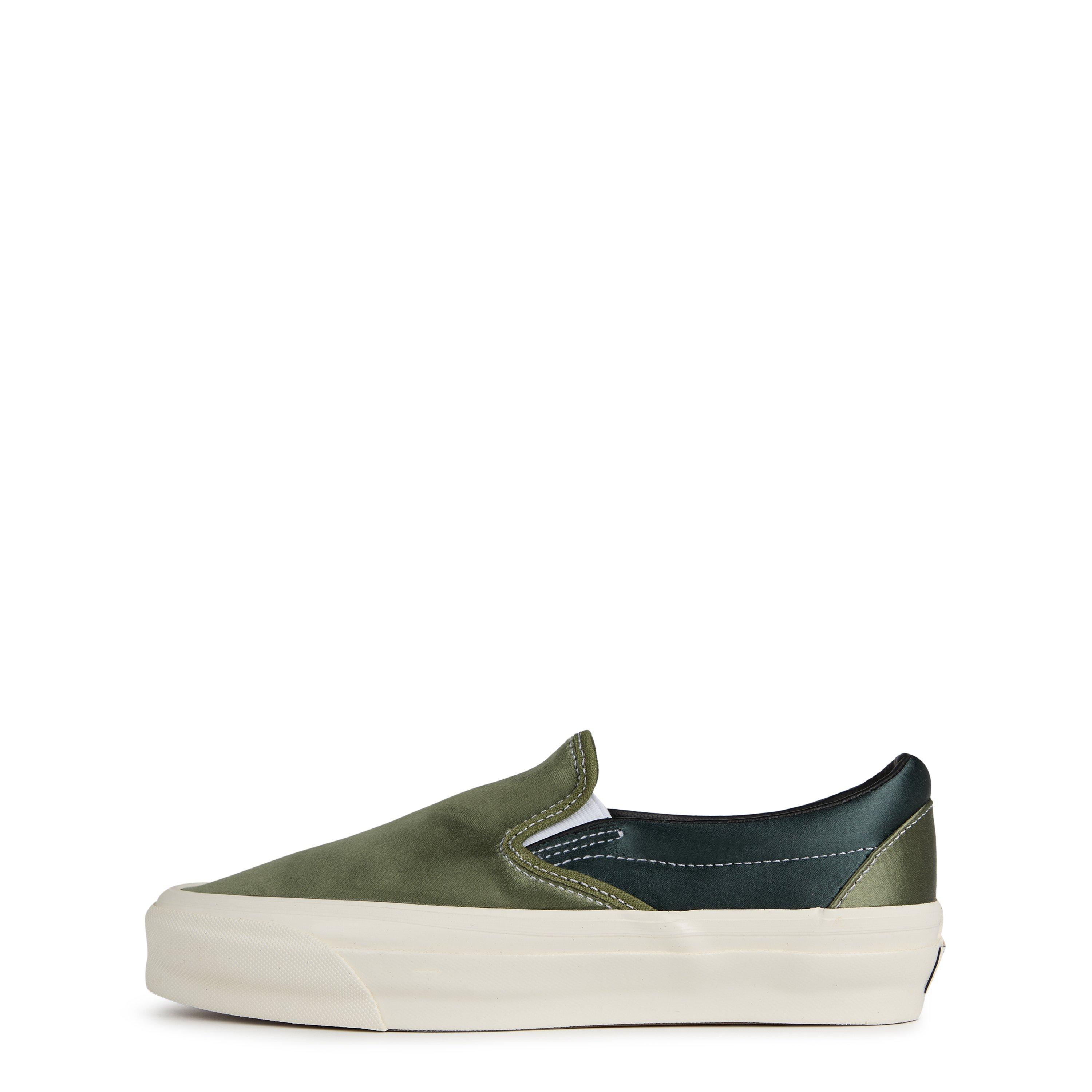 Satin Green - Vans - Slip-On Reissue 98 Shoes - 3