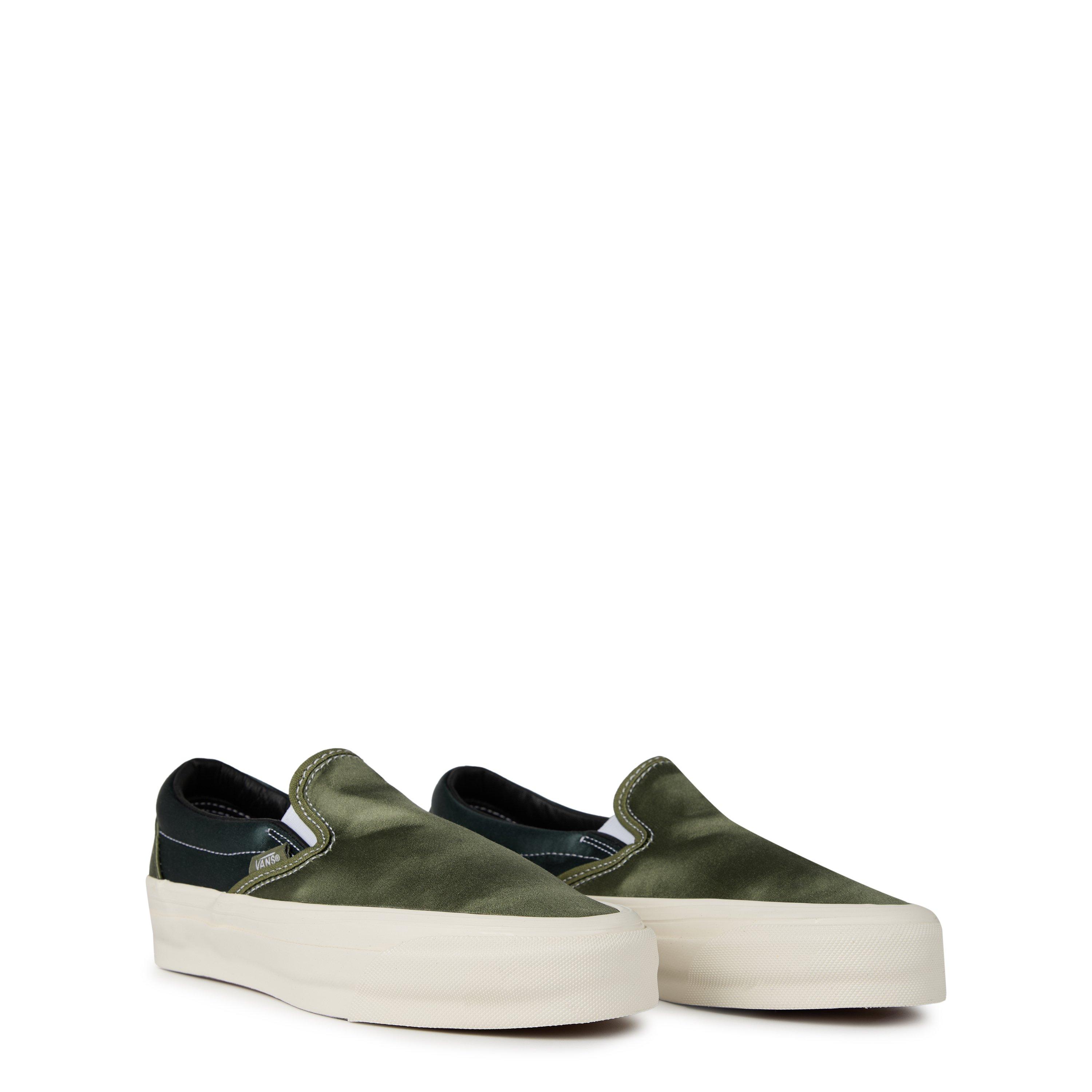 Satin Green - Vans - Slip-On Reissue 98 Shoes - 4