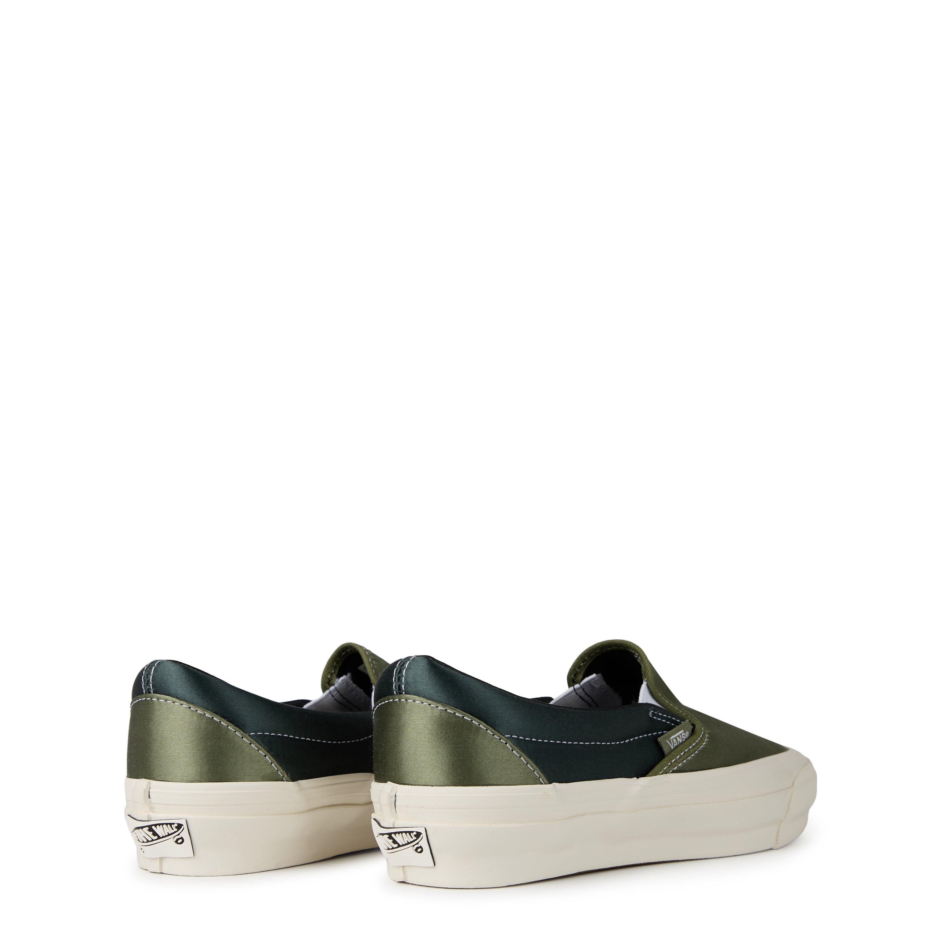 Satin Green - Vans - Slip-On Reissue 98 Shoes - 5