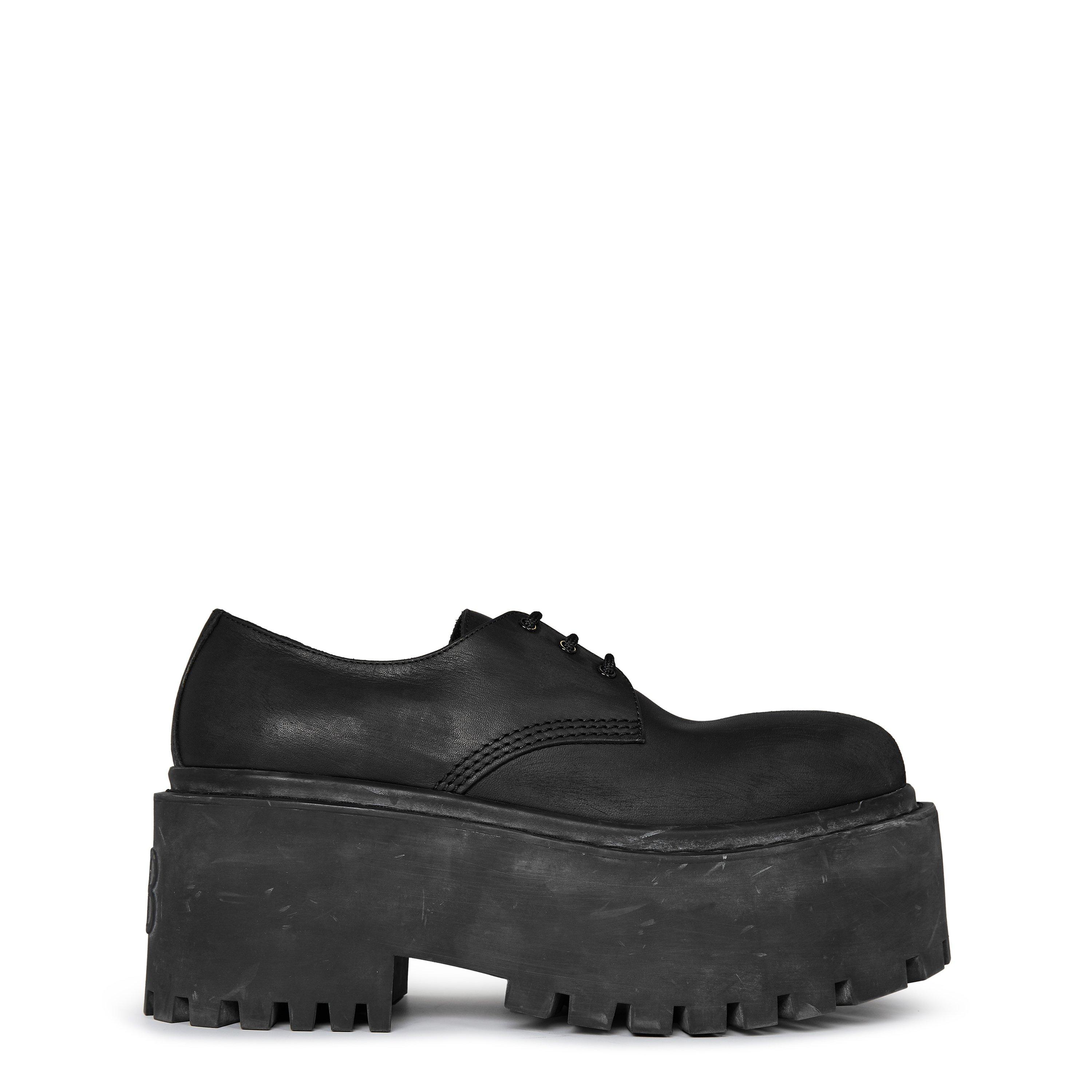 Black - Balenciaga - Strike Platform Shoes - 1