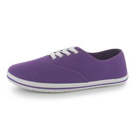 Slazenger Ladies Canvas Pumps