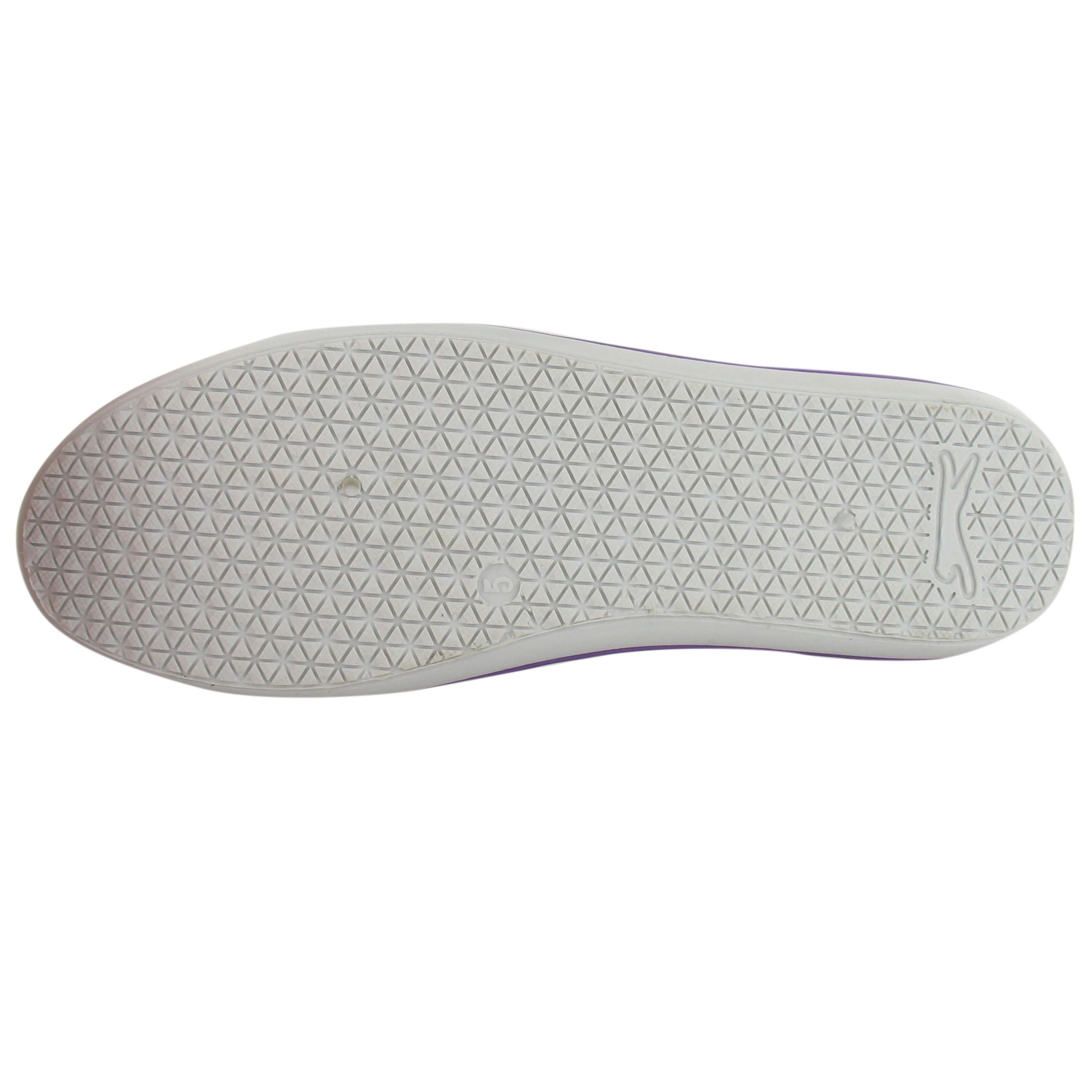 Purple - Slazenger - Ladies Canvas Pumps - 2