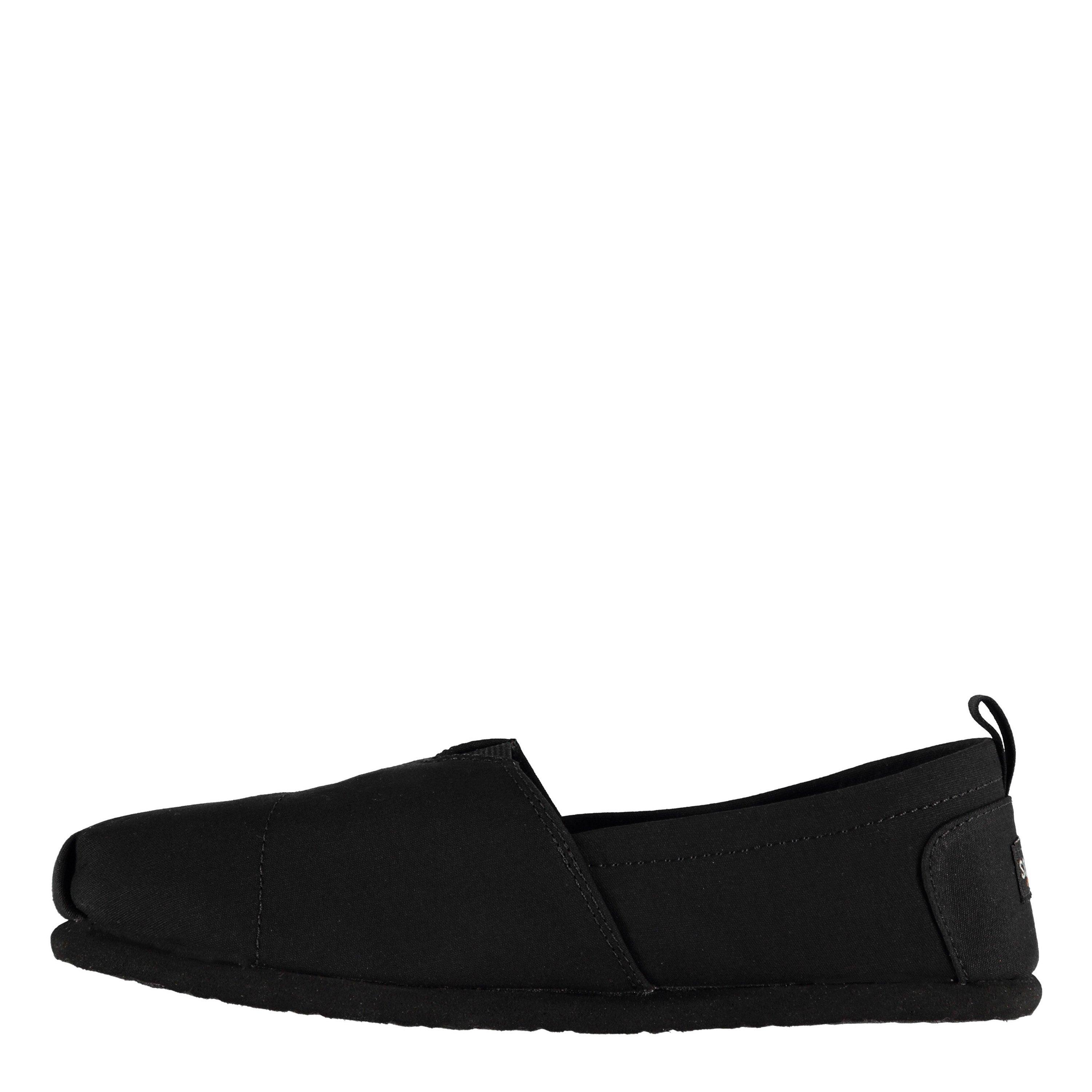 Black - SoulCal - Long Beach Ladies Canvas Slip Ons - 4