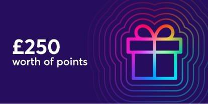 Your chance to win £250 worth of points!
