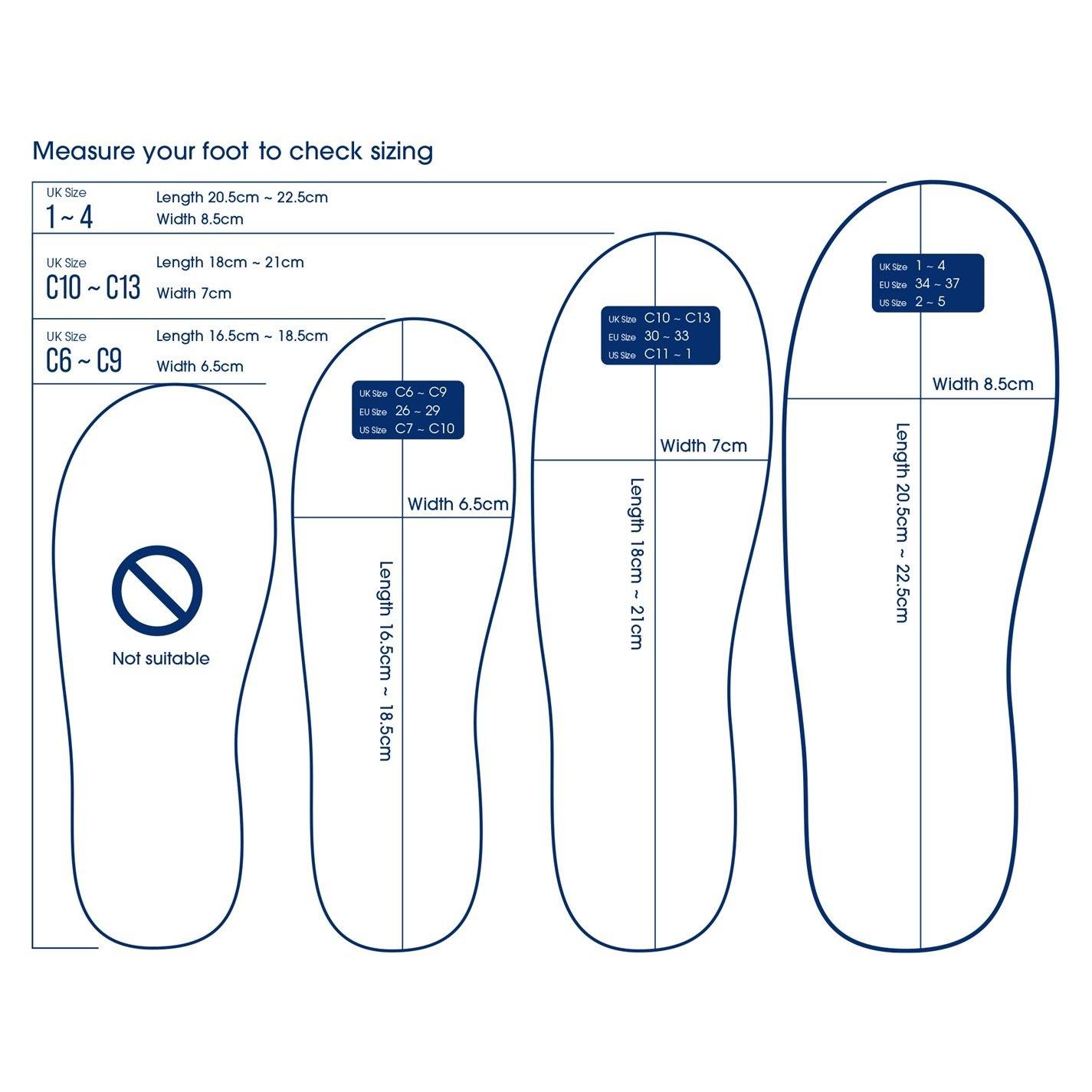 Blue - Star - Rollerskates for Kids with Light up Wheels - 2