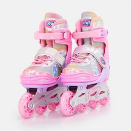 Star Inline Skates with LED Wheel Kids