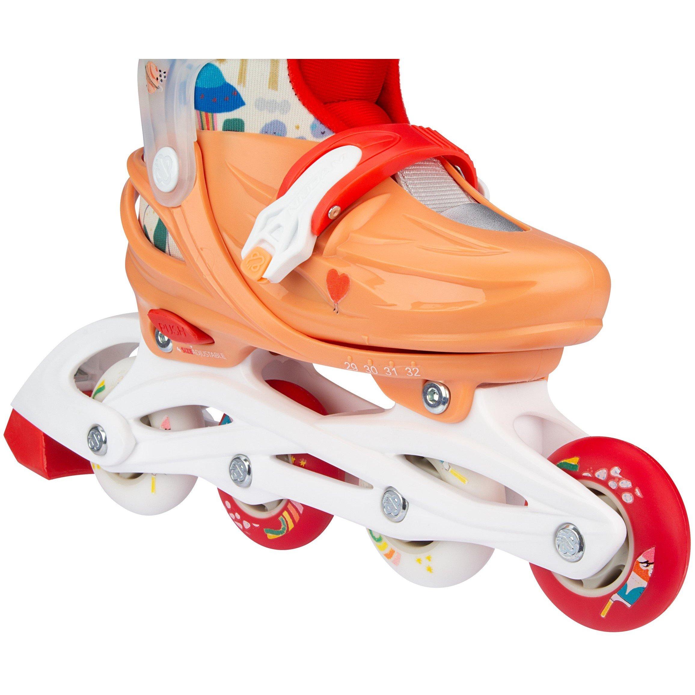 Perzik/Rood - Nijdam - Nijdam Inline Skates Children - 3