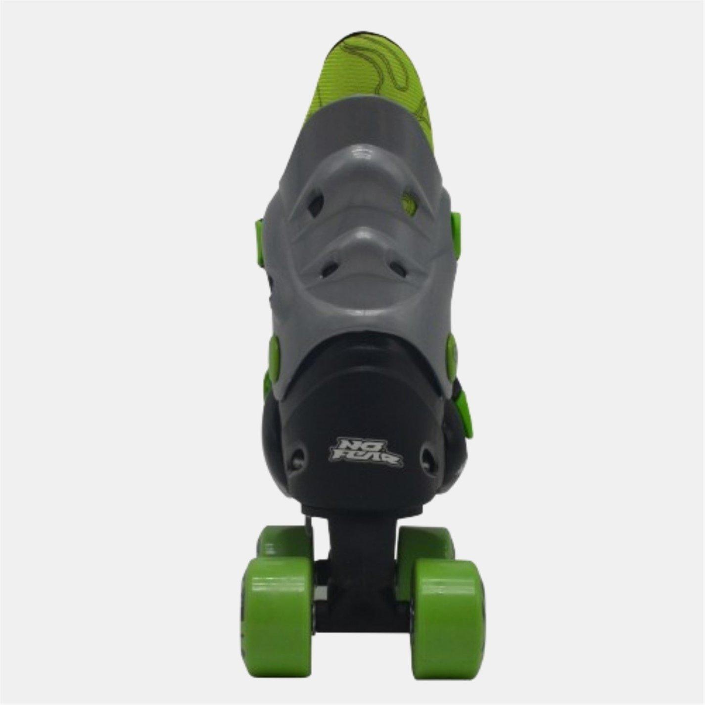 Black/Green - No Fear - Quad Skates - 2