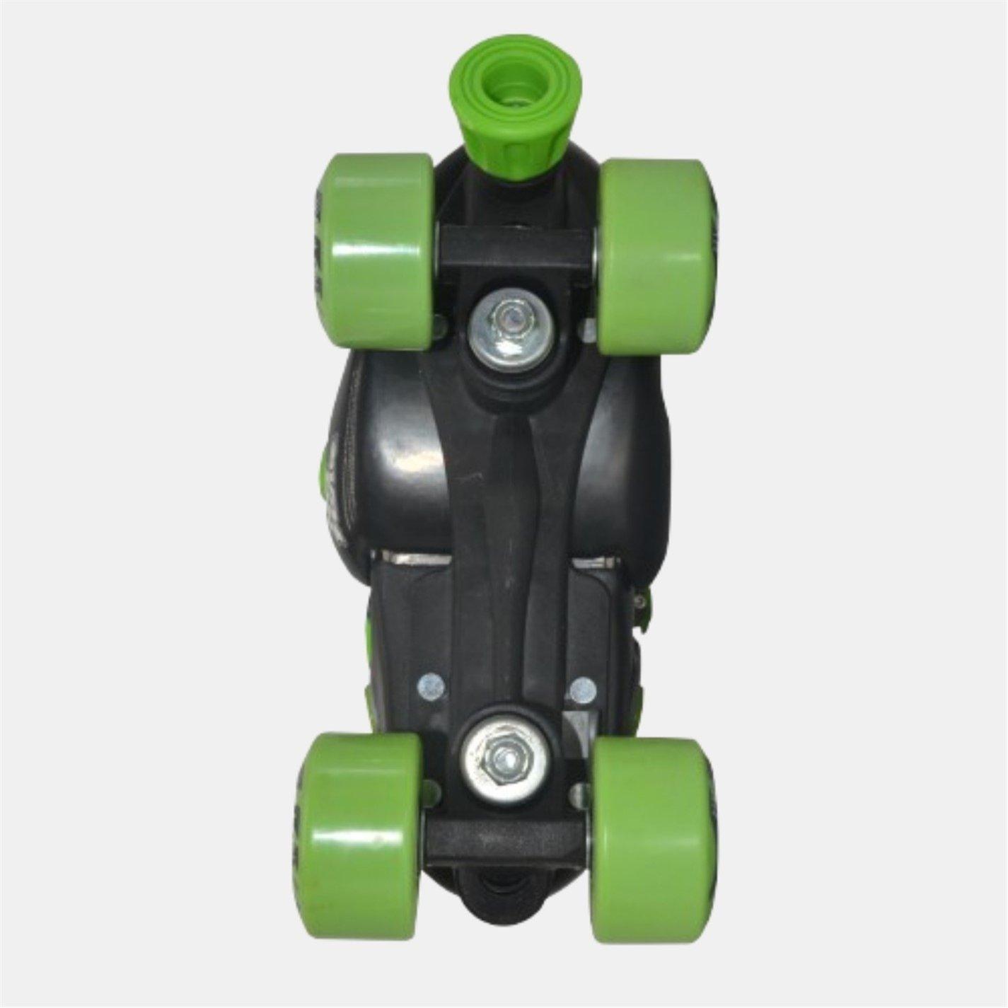 Black/Green - No Fear - Quad Skates - 3