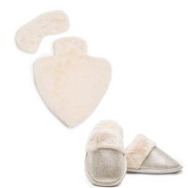Be You Studio Hot Water Bottle, Eye Mask and Slipper